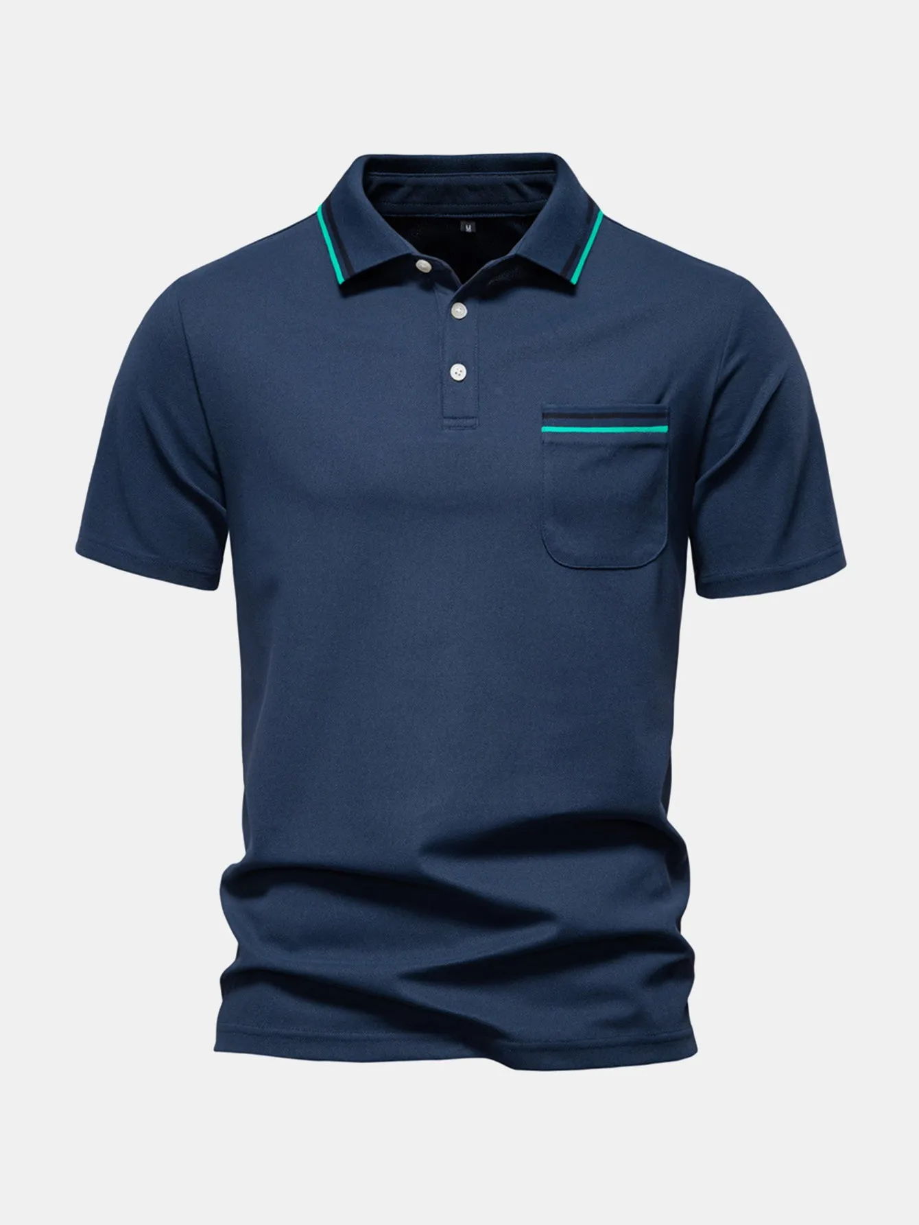 Pocket Polo Shirt sold by Hoooyi product image thumbnail 5