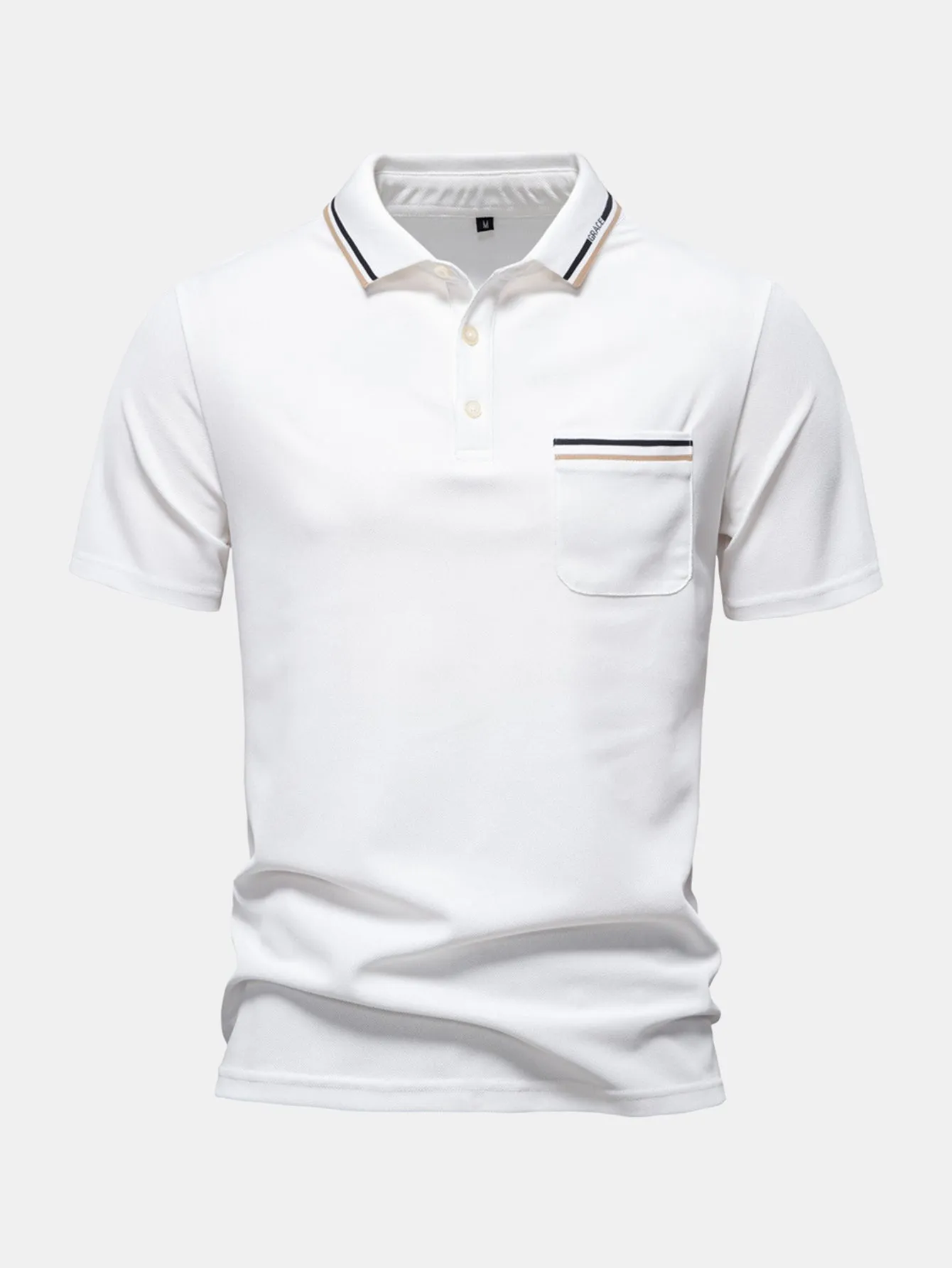 Pocket Polo Shirt sold by Hoooyi product image thumbnail 3