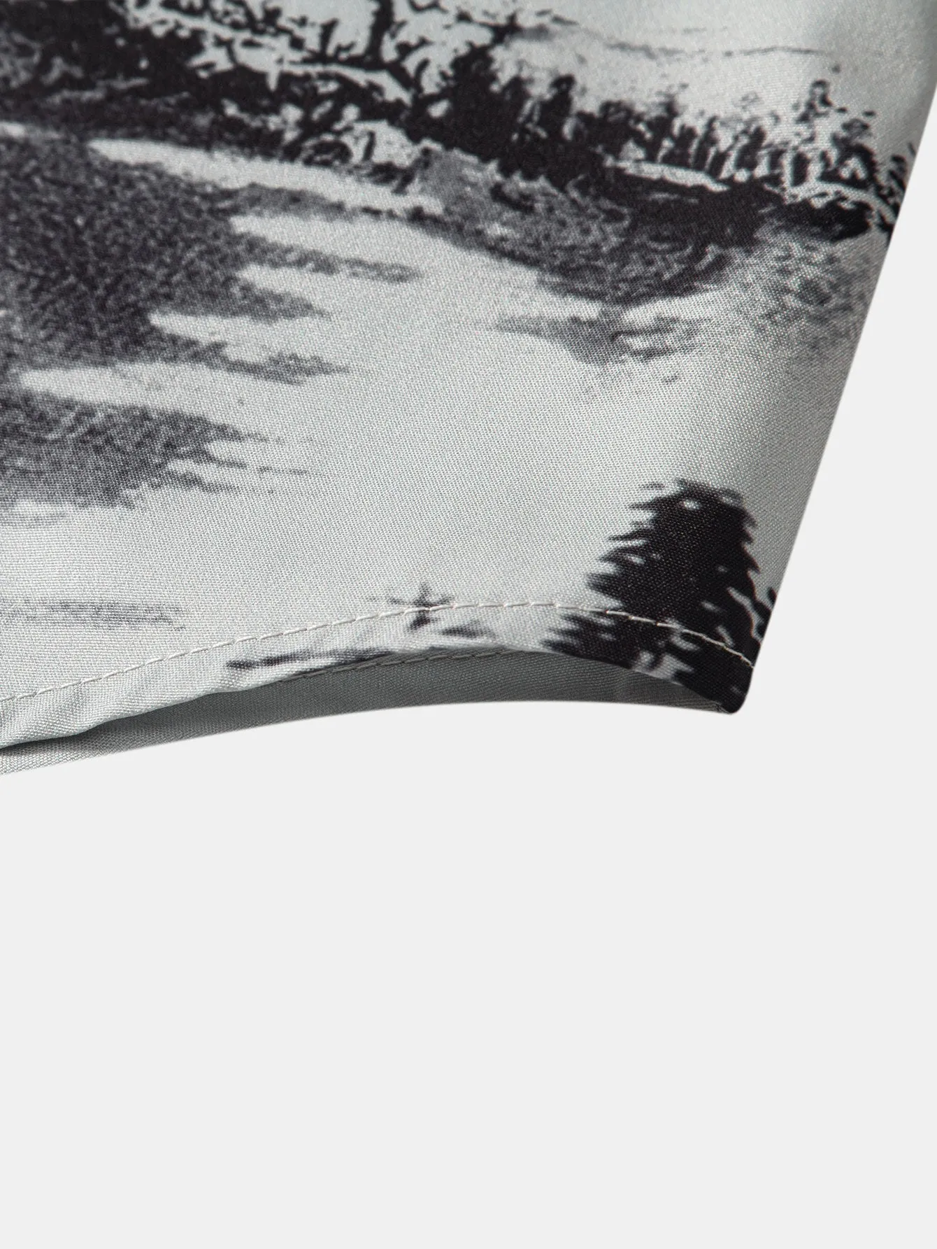 Ink Mountain And River Shirt sold by Hoooyi product image thumbnail 5