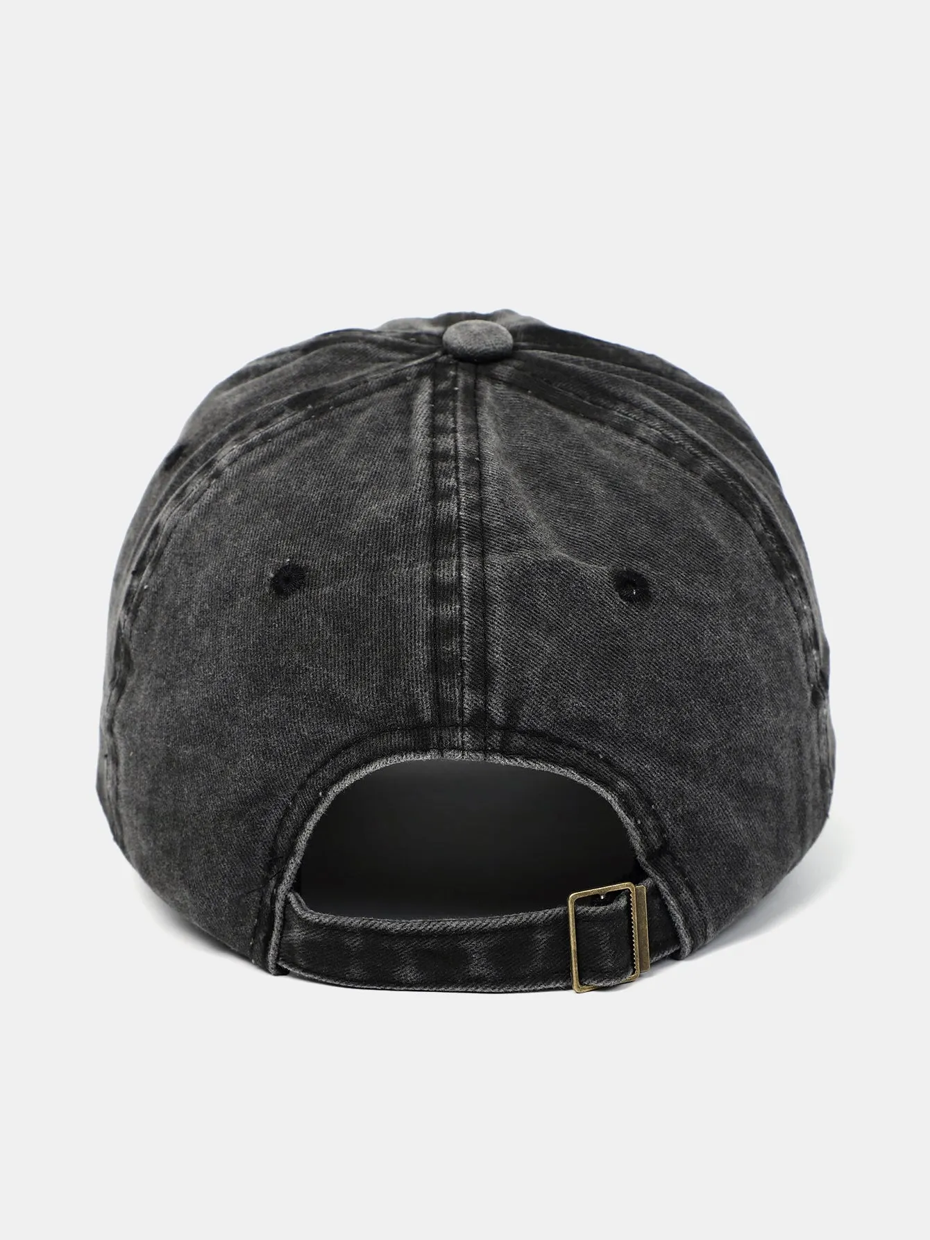 Skull Embroidery Pattern Vintage Distressed Washable Baseball Cap sold by Hoooyi product image thumbnail 2