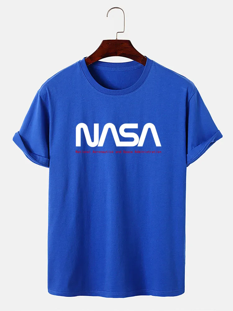 NASA Print T-Shirt sold by Hoooyi