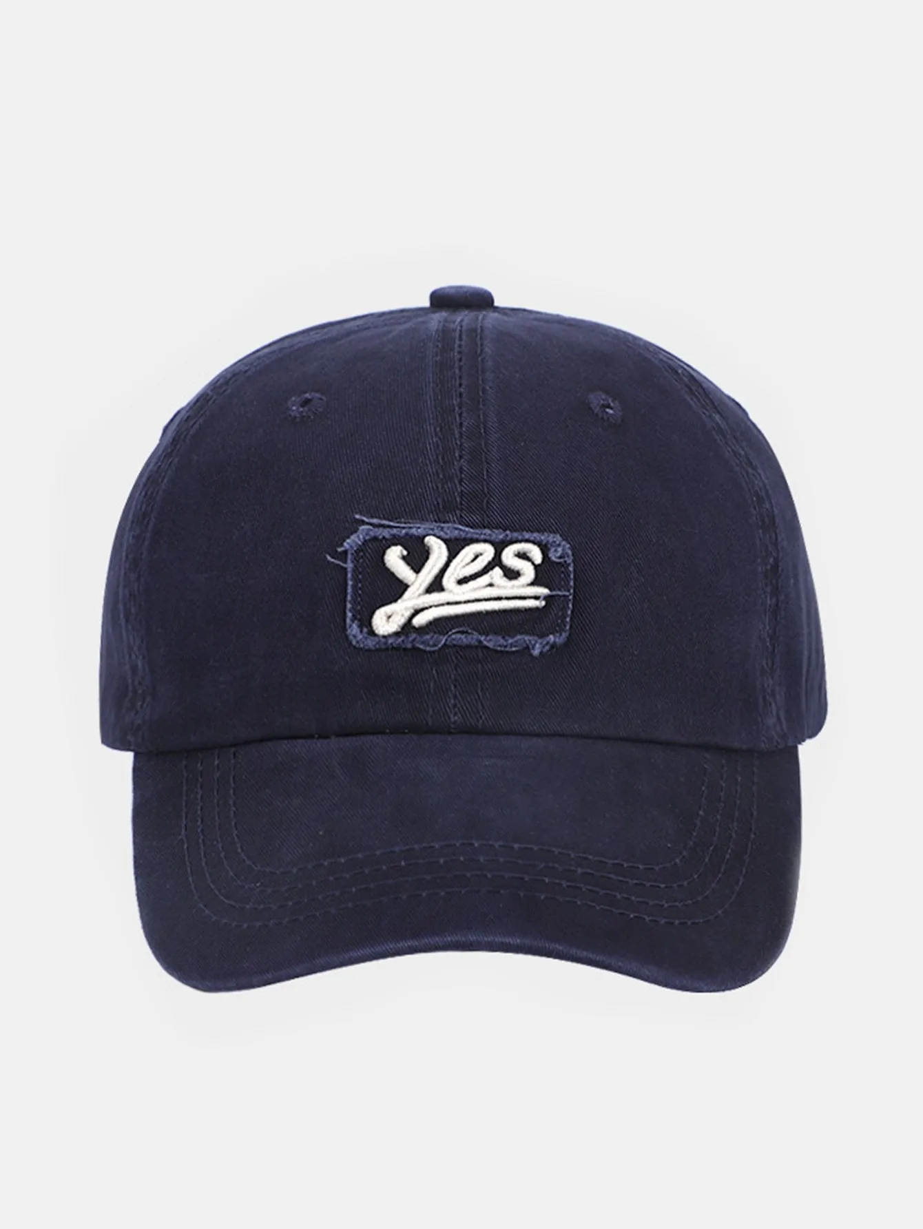 Yes Embroidery Patch Baseball Cap sold by Hoooyi product image thumbnail 3