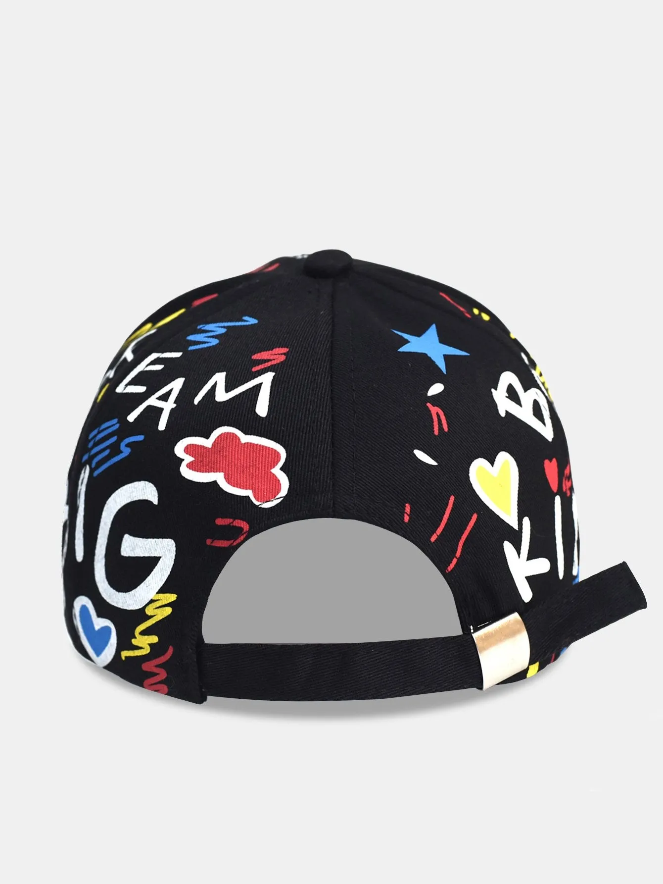 Hip Hop Graffiti Sun Slogan Pattern Baseball Cap sold by Hoooyi product image thumbnail 5