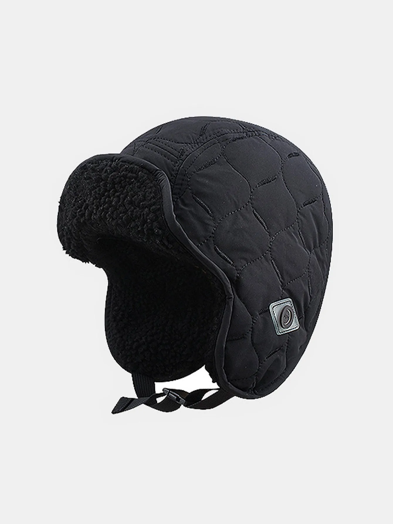 Puffer Warm Earflaps Aviator Hat sold by Hoooyi