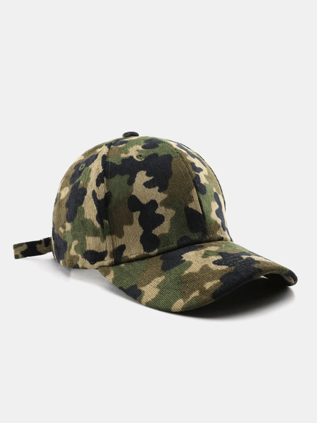 Camouflage Corduroy Baseball Cap sold by Hoooyi product image thumbnail 3