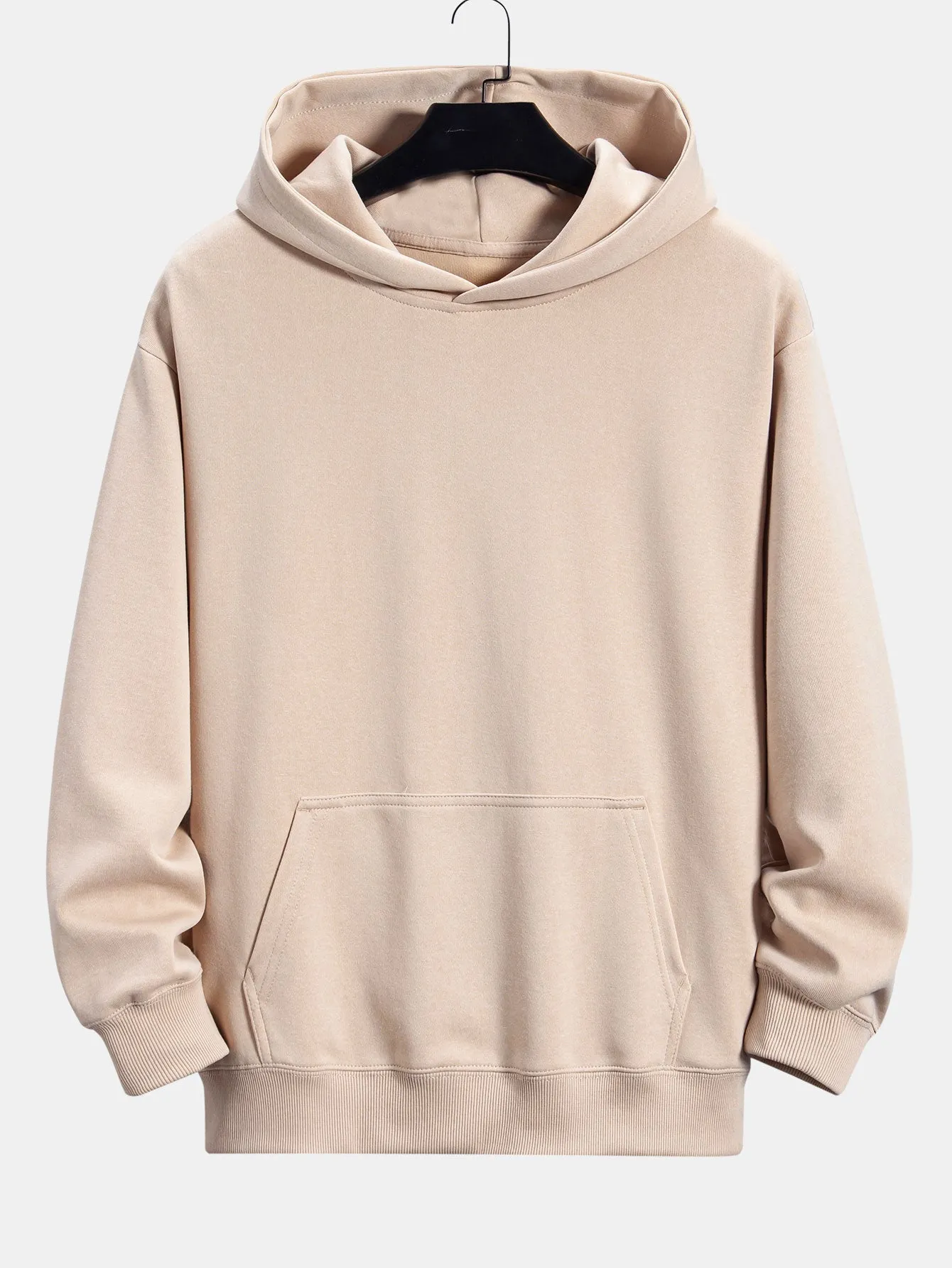 Slogan Back Print Relax Fit Hoodie sold by Hoooyi product image thumbnail 2
