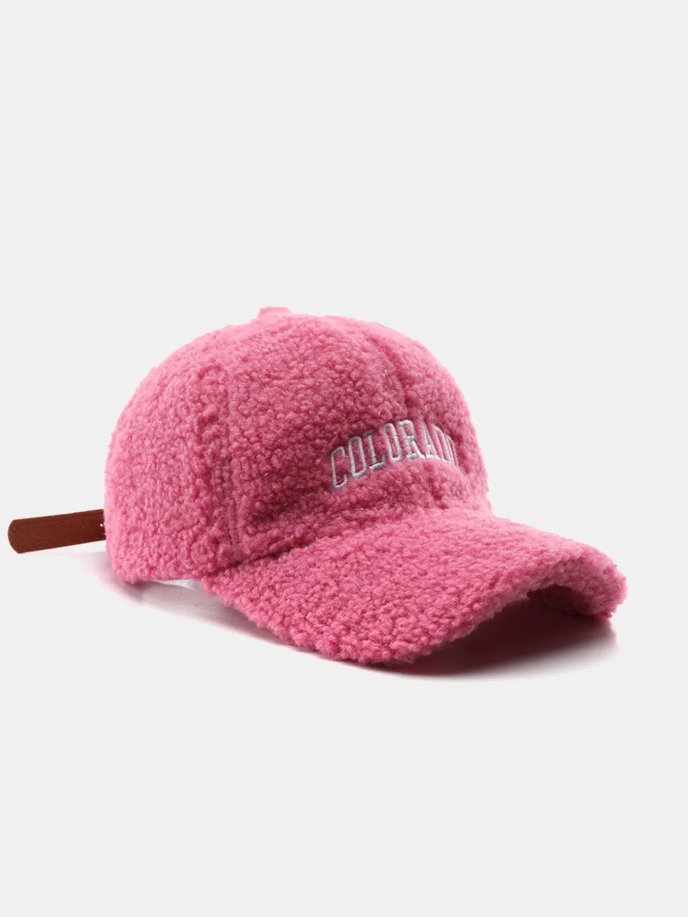 Colorado Embroidery Teddy Plush Baseball Cap sold by Hoooyi product image thumbnail 3