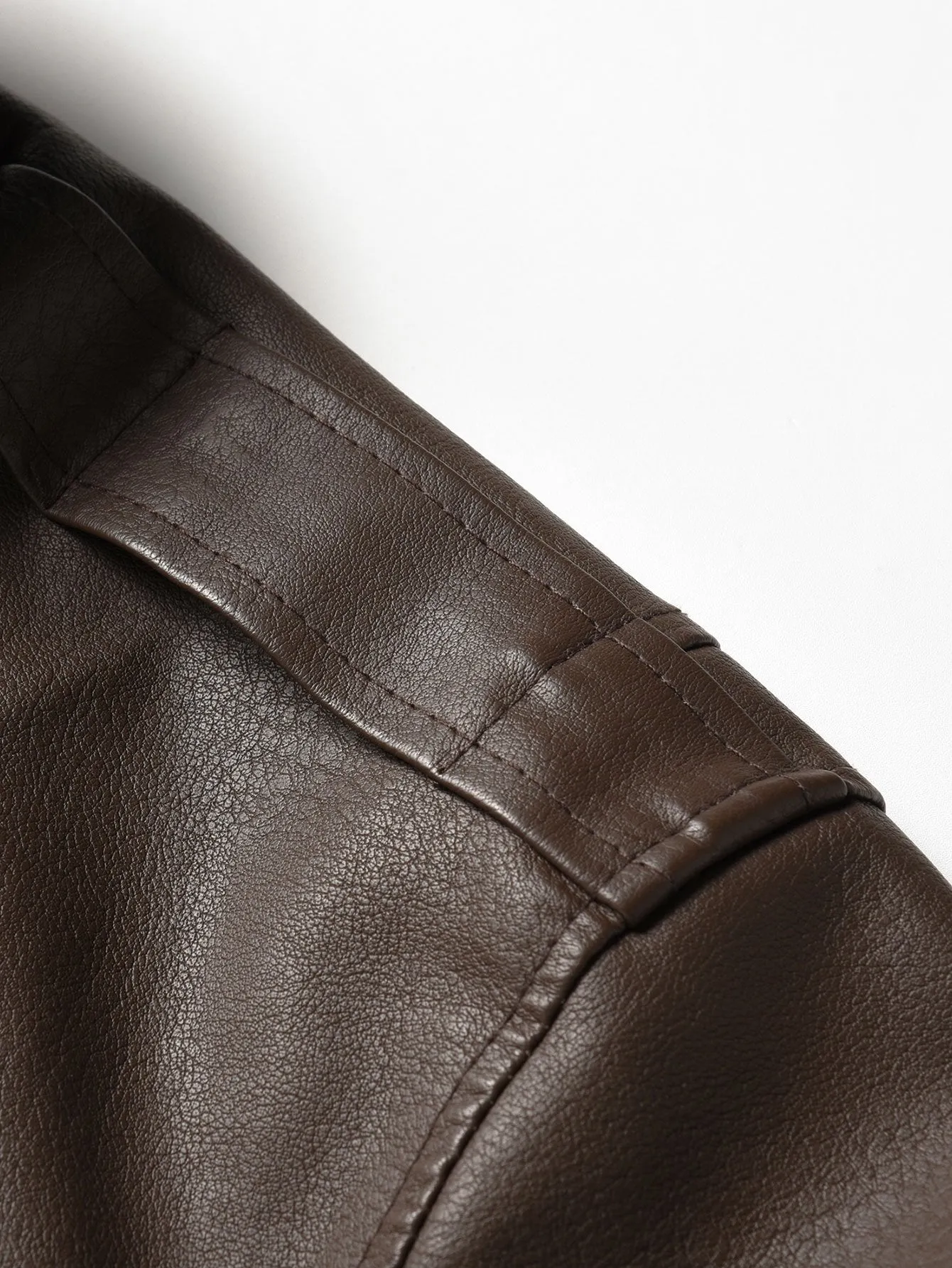 PU Leather Jacket sold by Hoooyi product image thumbnail 5