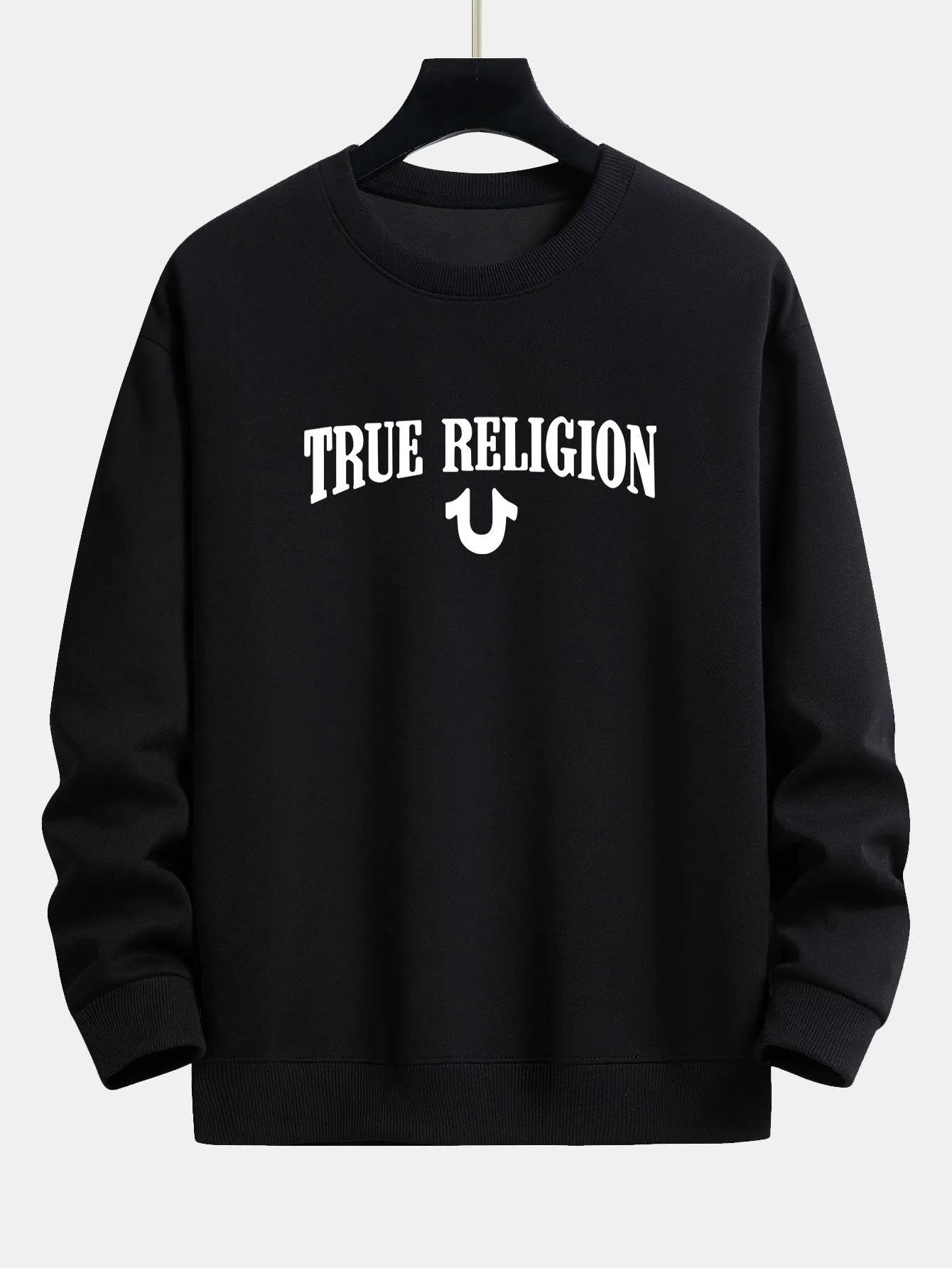 True Religion Print Relax Fit Sweatshirt sold by Hoooyi product image thumbnail 5