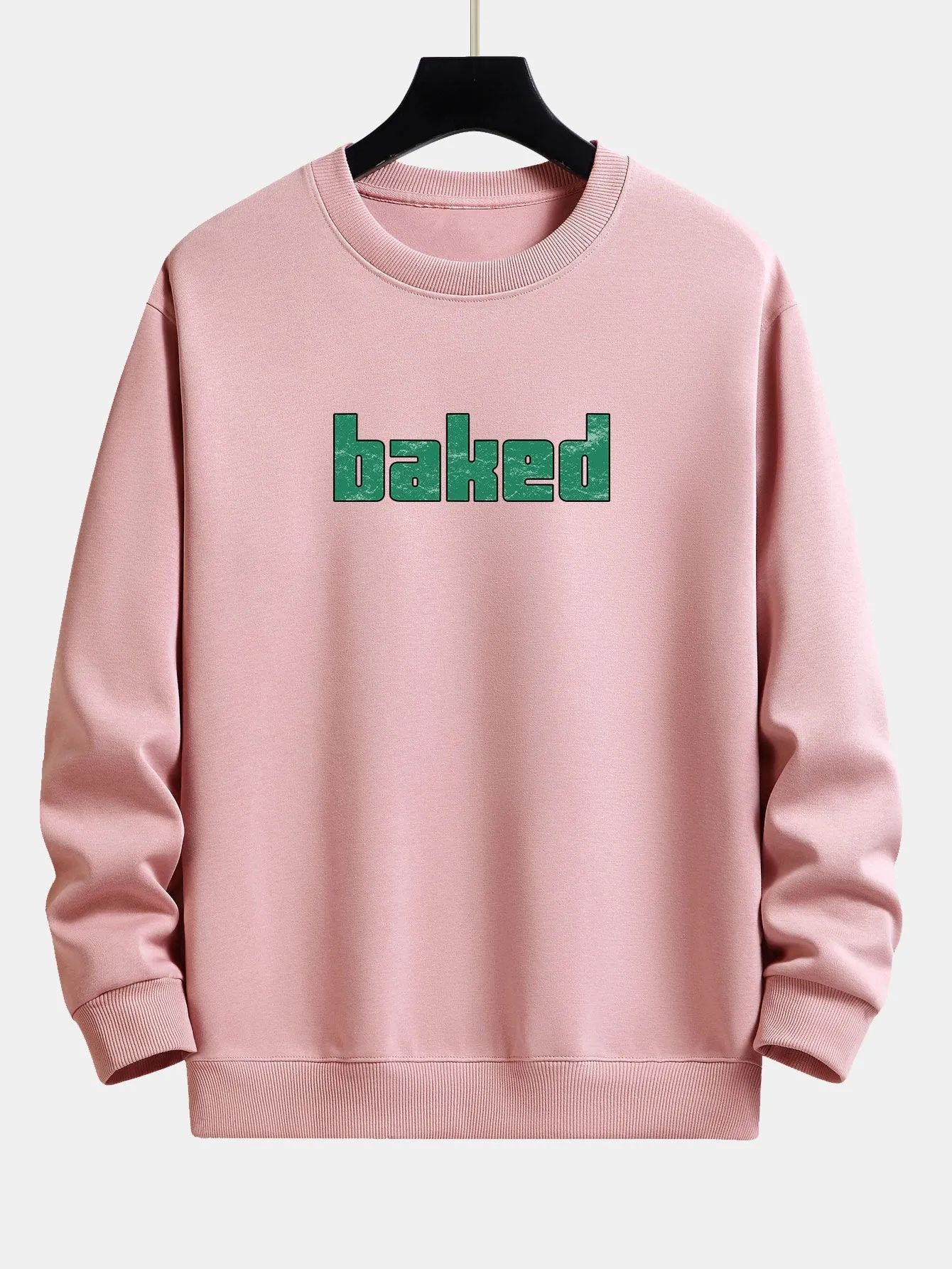 Baked Print Relax Fit Sweatshirt sold by Hoooyi product image thumbnail 3