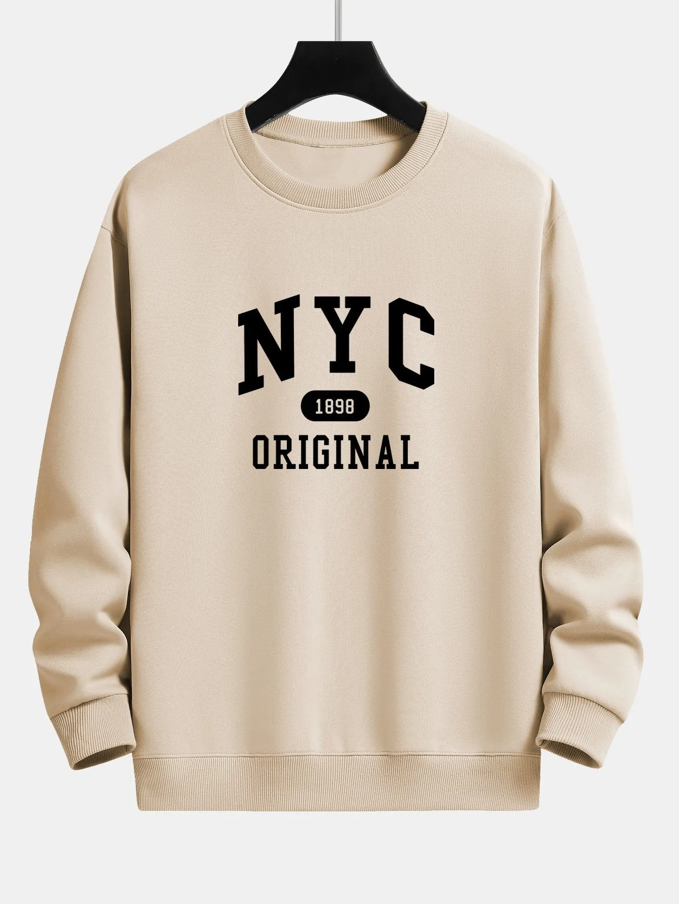 NYC Original Print Relax Fit Sweatshirt sold by Hoooyi product image thumbnail 4
