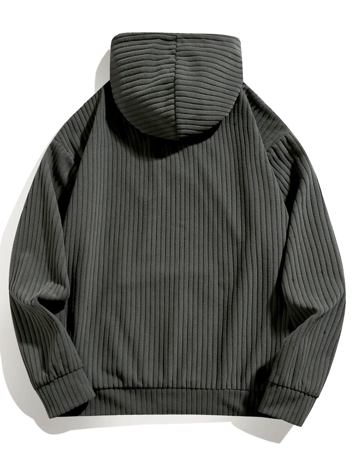 Relax Fit Corduroy Hoodie sold by Hoooyi product image thumbnail 4