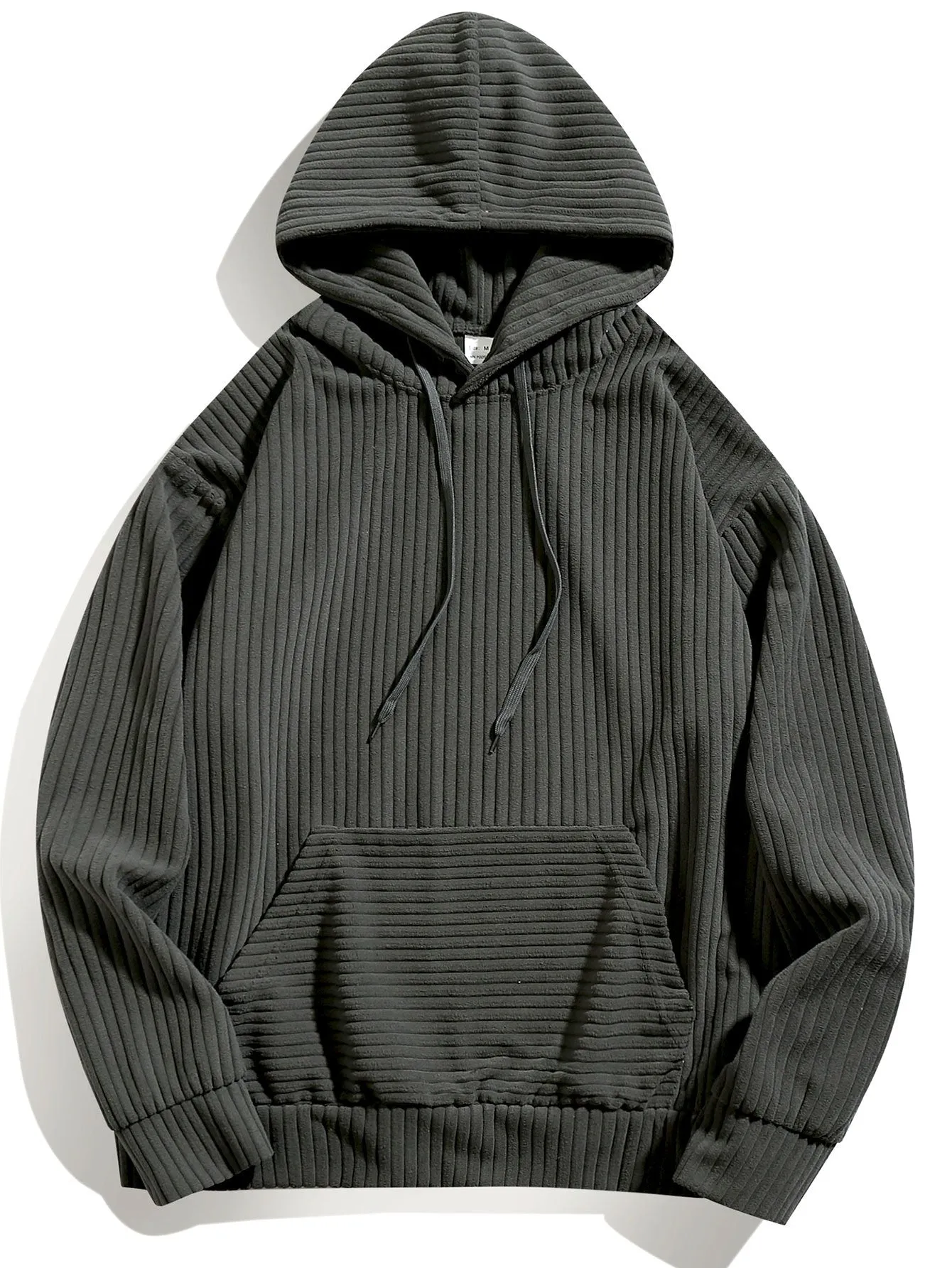 Relax Fit Corduroy Hoodie sold by Hoooyi product image thumbnail 3