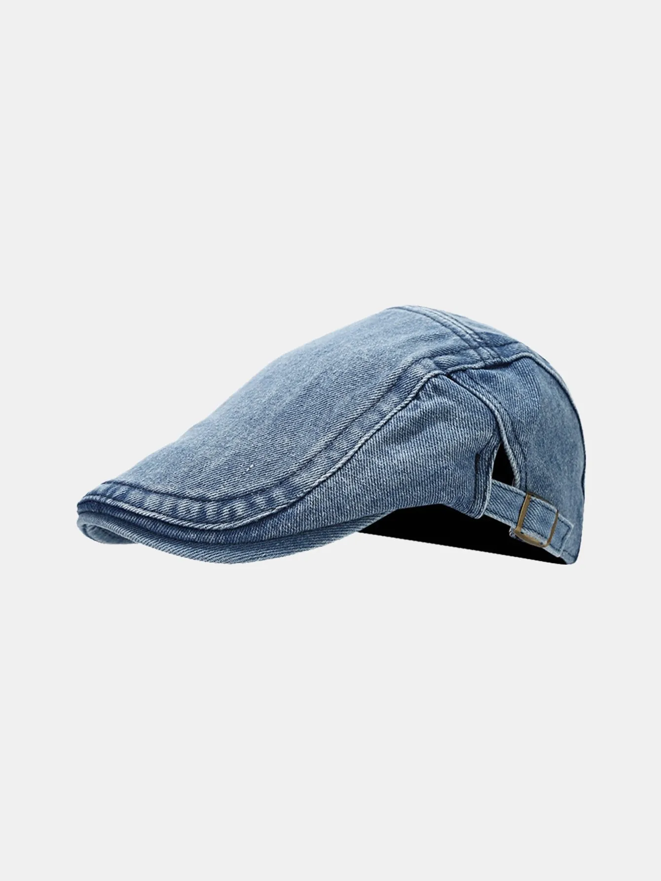 Vintage Denim Painter Beret Cap sold by Hoooyi product image thumbnail 2