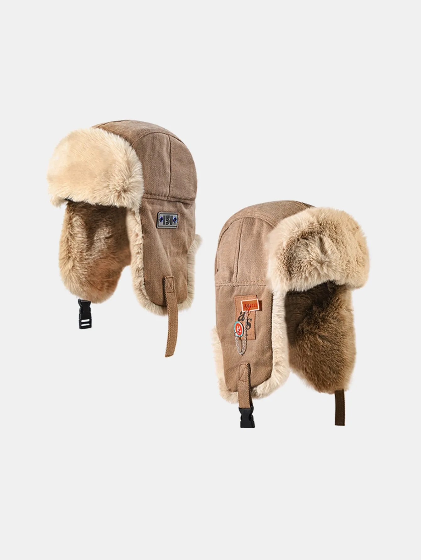 Windproof Warm Earflaps Trooper Trapper Hat sold by Hoooyi product image thumbnail 4