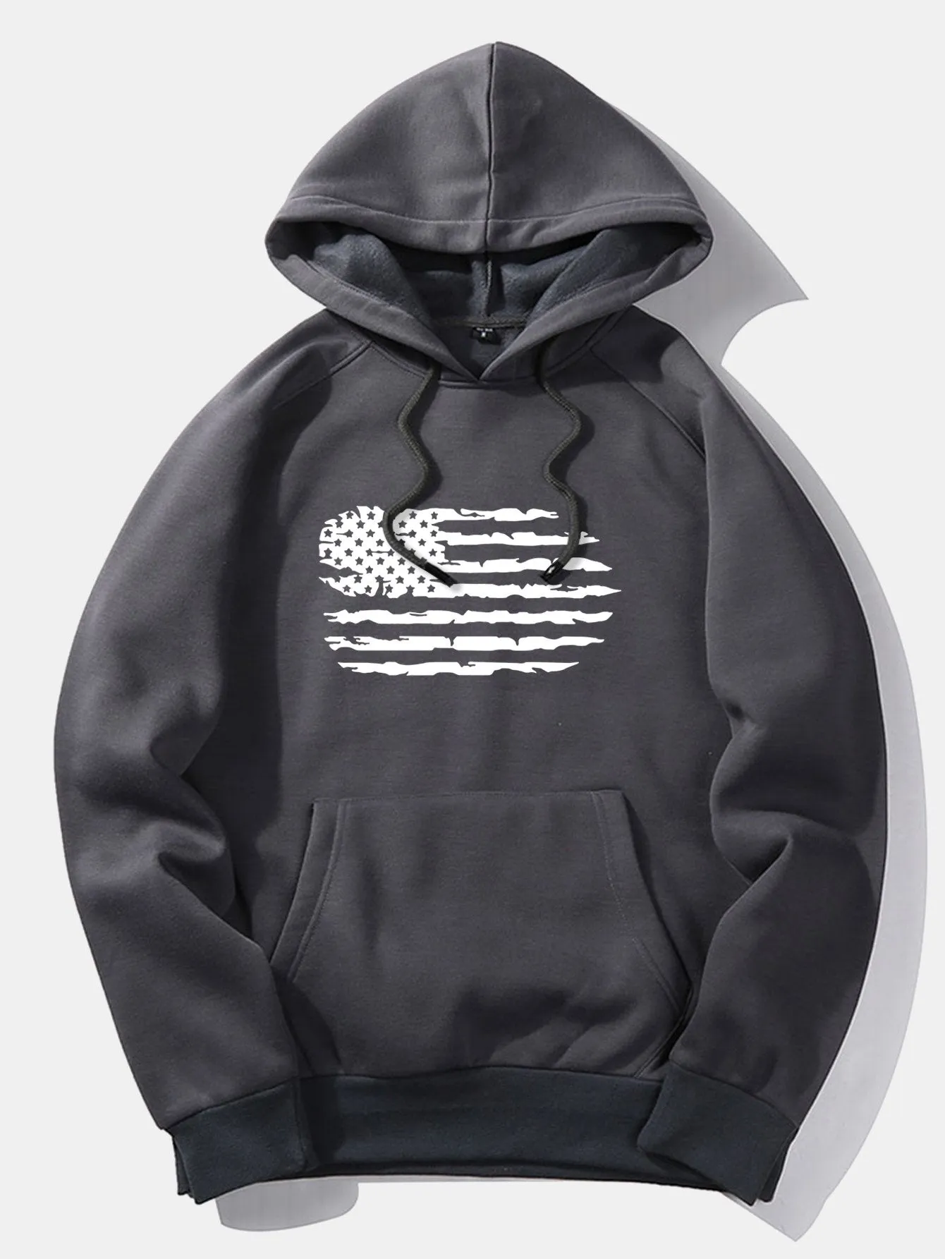 American Flag Print Hoodie sold by Hoooyi