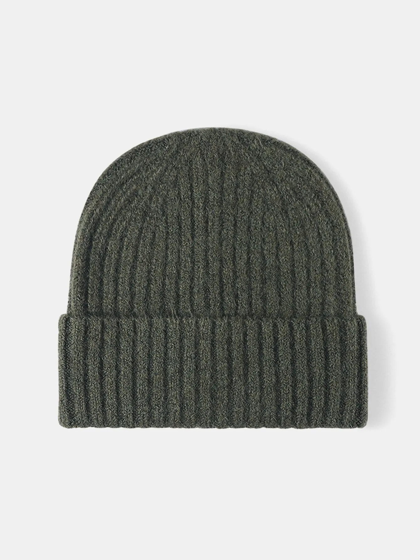 Faux Wool Warm Stripe Knit Beanie Hat sold by Hoooyi product image thumbnail 5