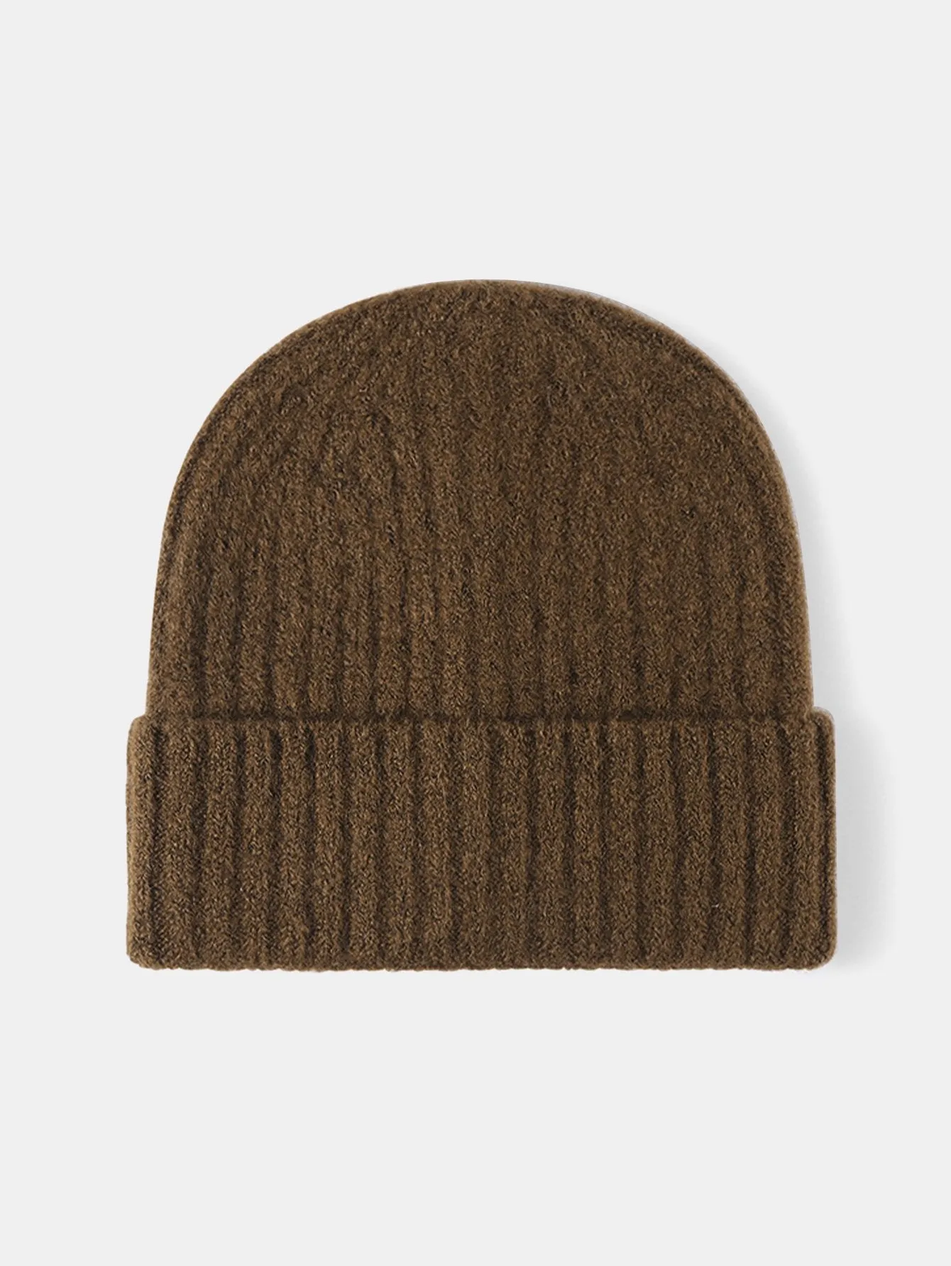 Faux Wool Warm Stripe Knit Beanie Hat sold by Hoooyi product image thumbnail 4