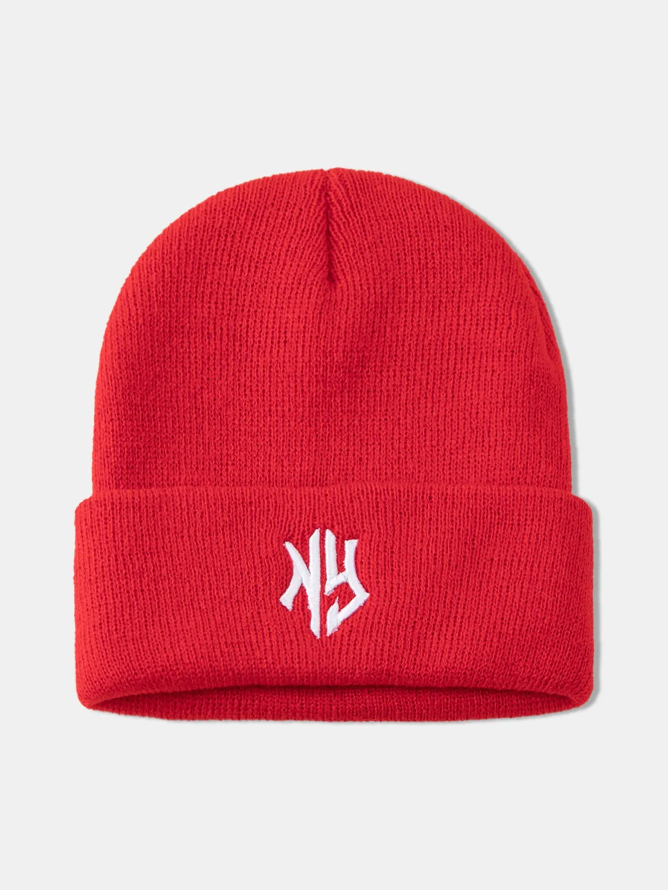 3D NY Letter Embroidery Pattern Casual Versatile Knitted Hat sold by Hoooyi product image thumbnail 4