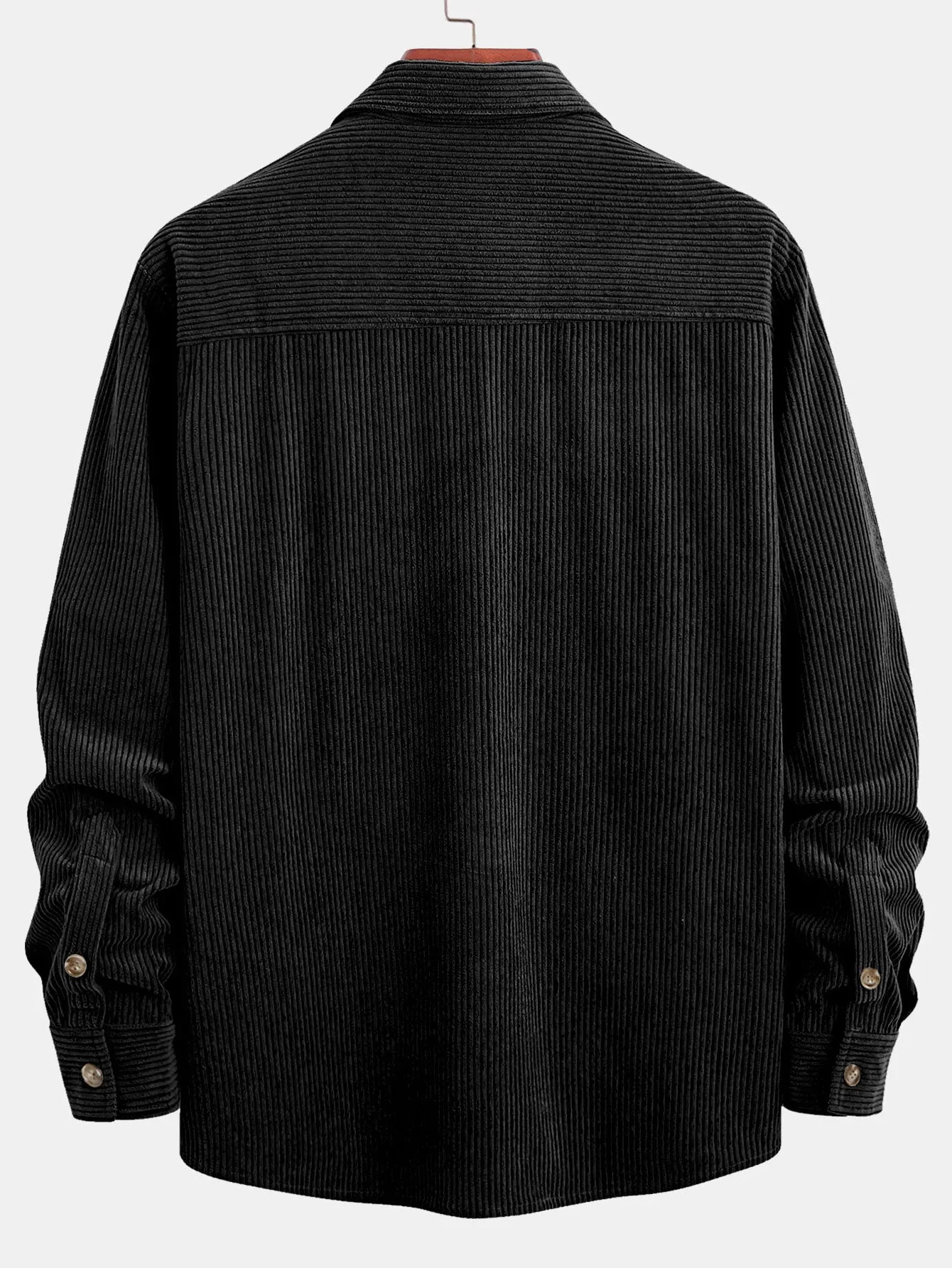 Corduroy Button Up Shirt sold by Hoooyi product image thumbnail 4