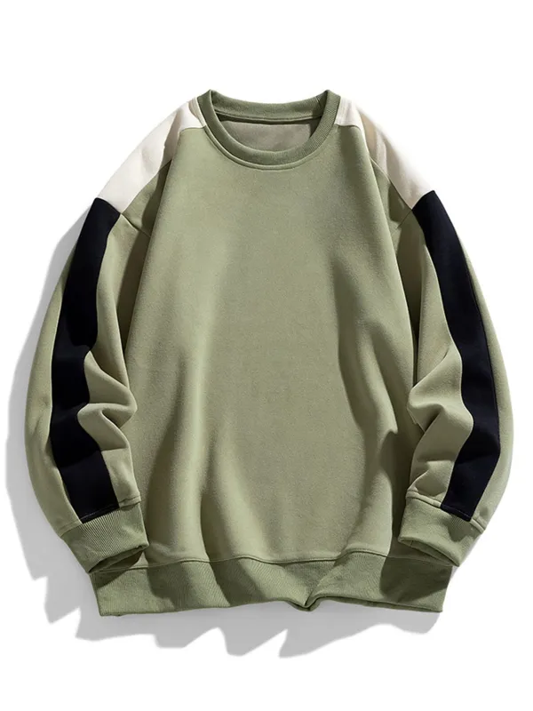 Color Block Sweatshirt made by Johnston & Murphy