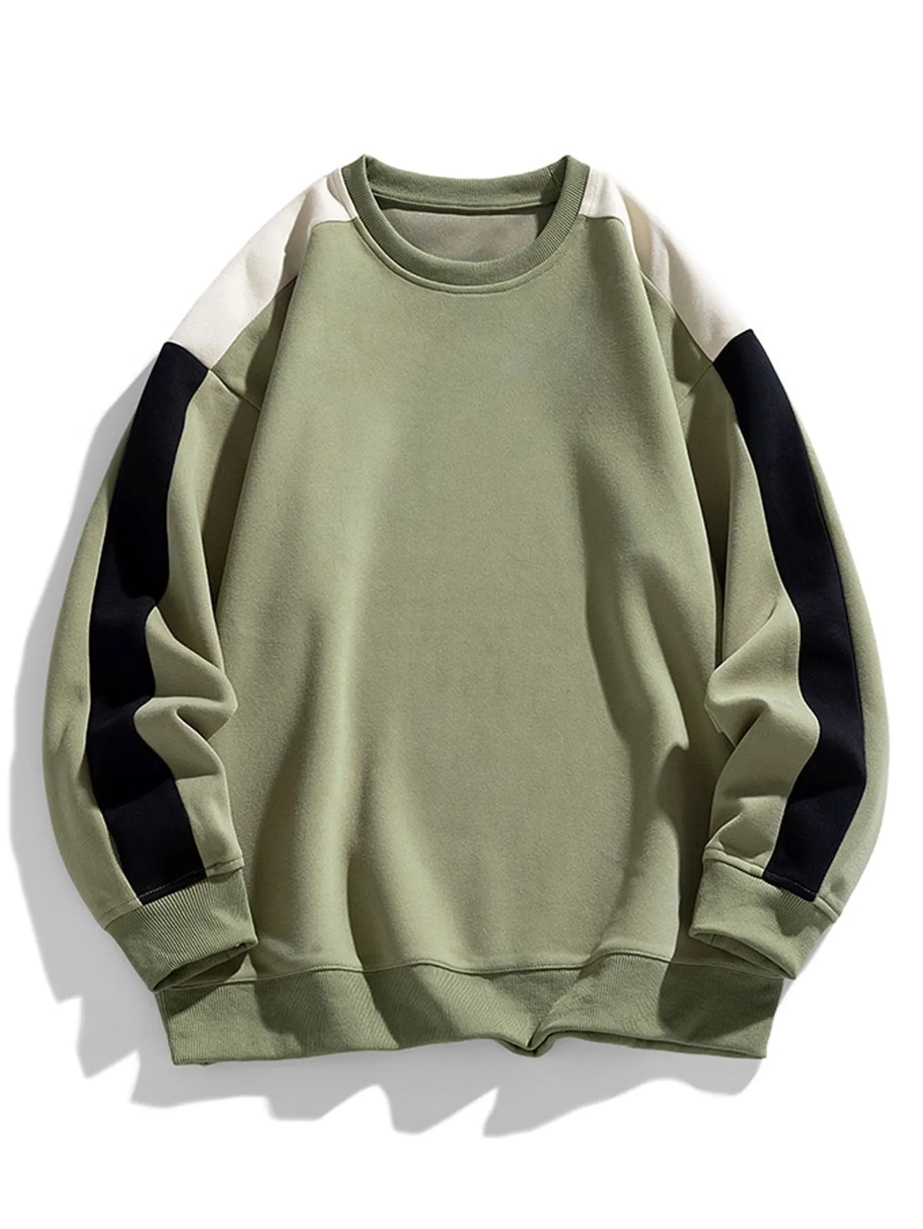 Color Block Sweatshirt sold by Hoooyi