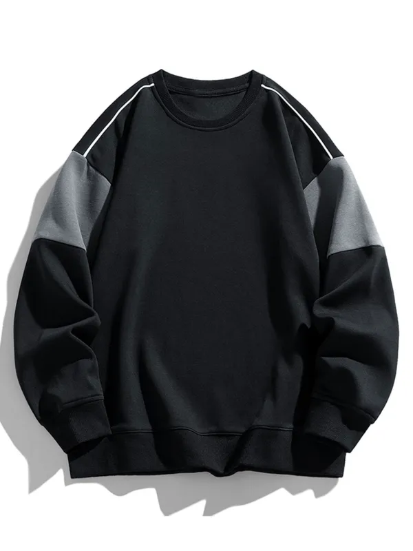 Color Block Sweatshirt made by Johnston & Murphy