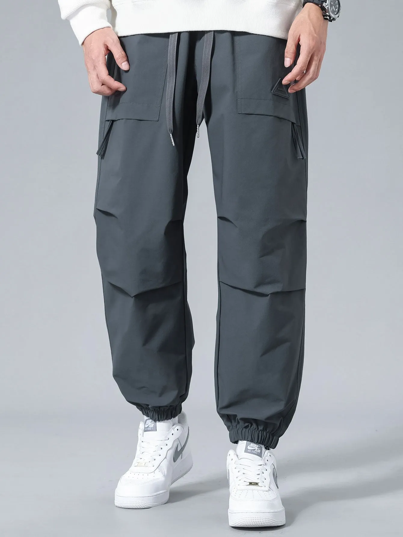 Drawstring Jogging Pants sold by Hoooyi product image thumbnail 5