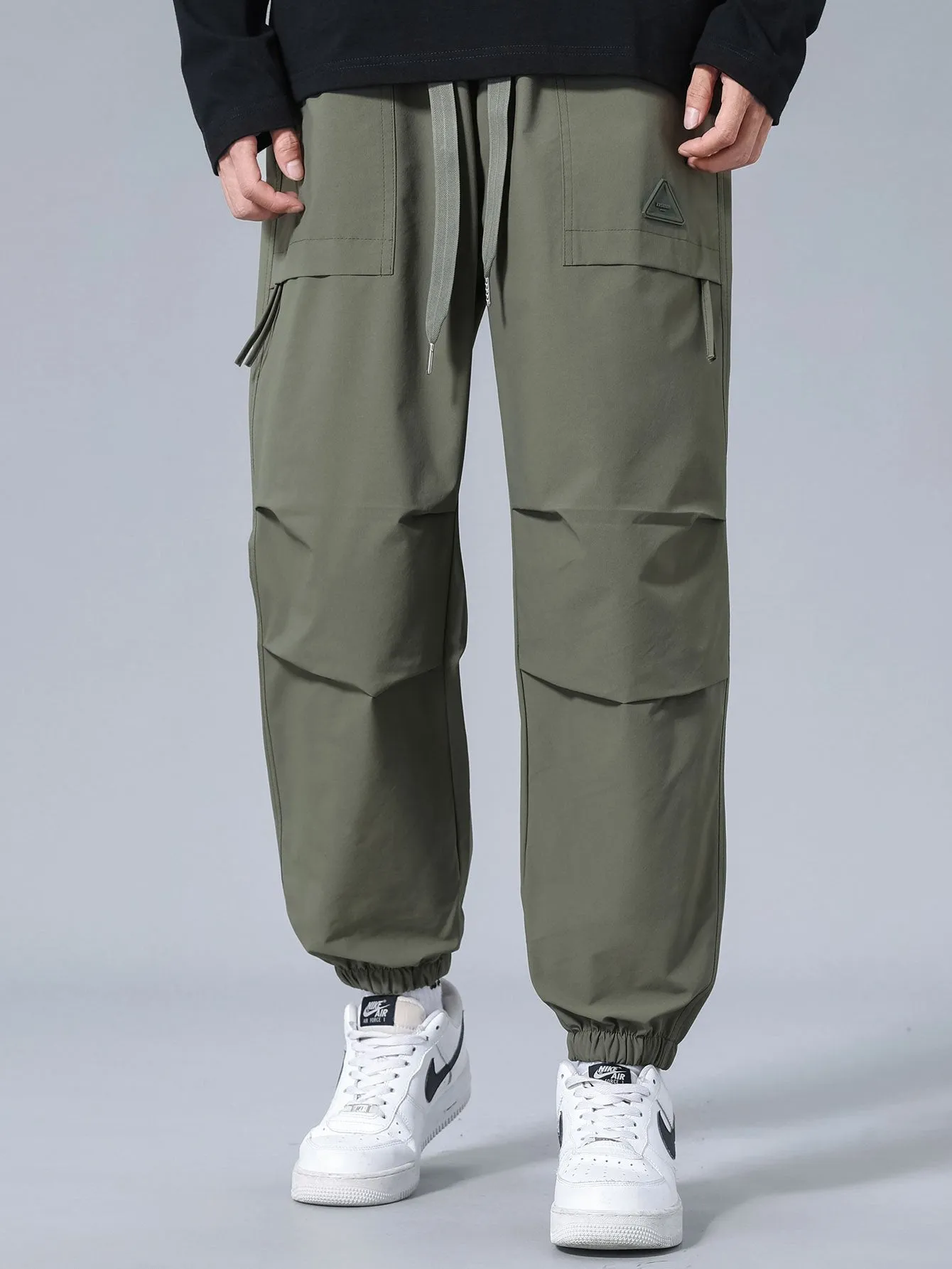 Drawstring Jogging Pants sold by Hoooyi product image thumbnail 2