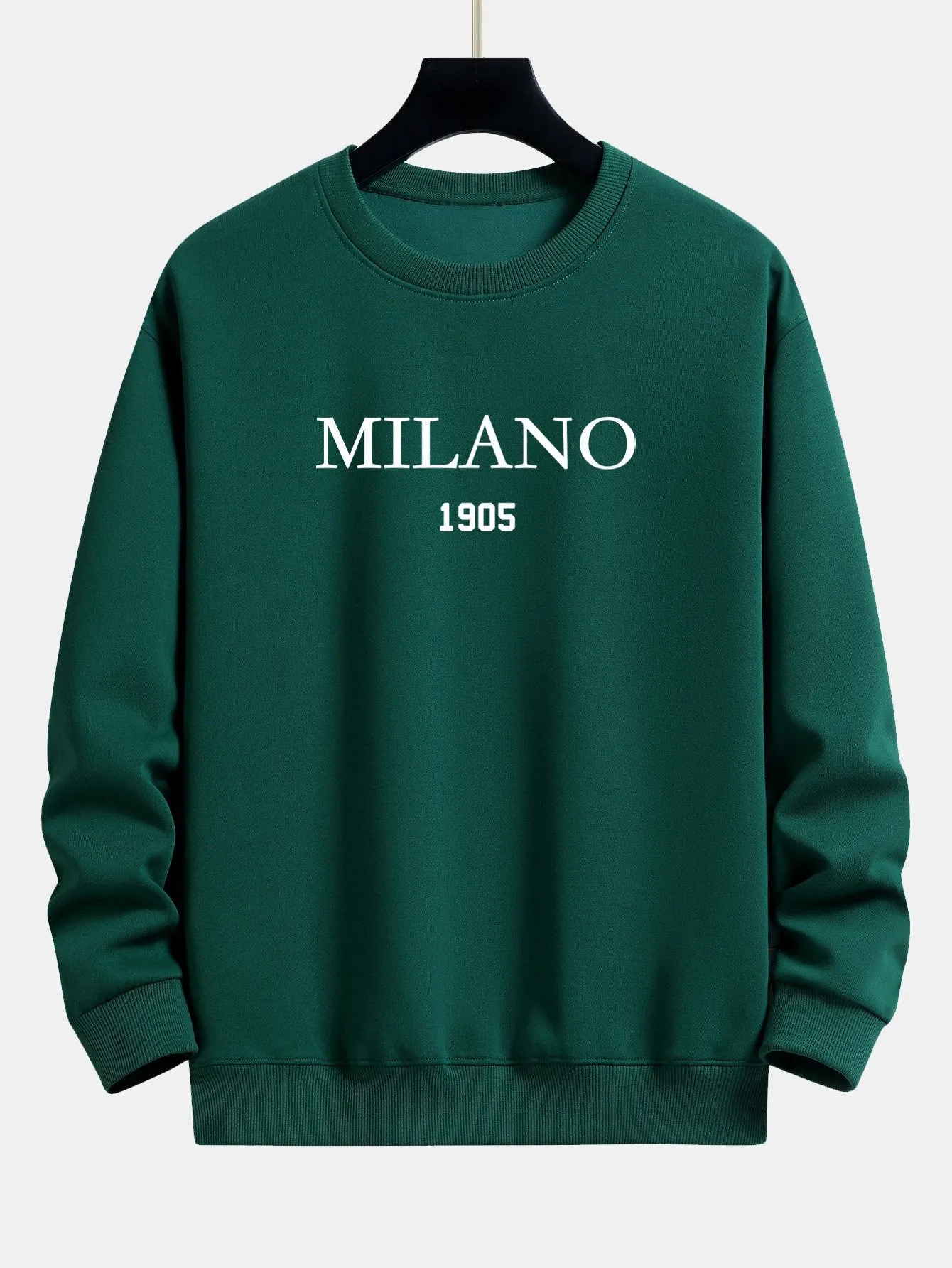 Milano Print Relax Fit Sweatshirt sold by Hoooyi