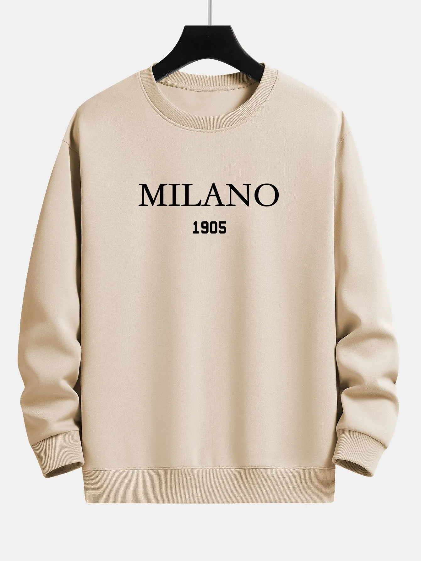 Milano Print Relax Fit Sweatshirt sold by Hoooyi product image thumbnail 4