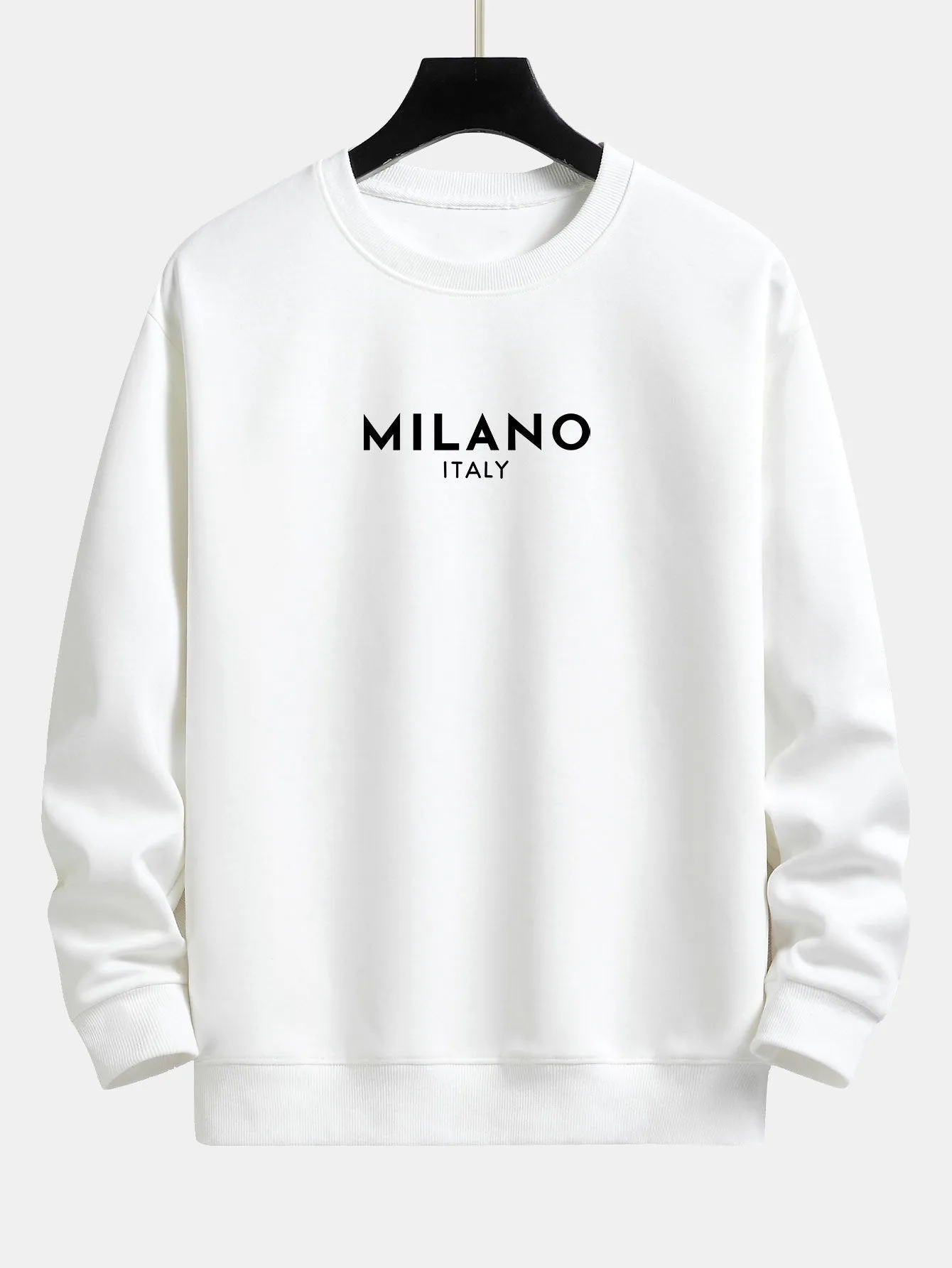 Milano Print Relax Fit Sweatshirt sold by Hoooyi product image thumbnail 2
