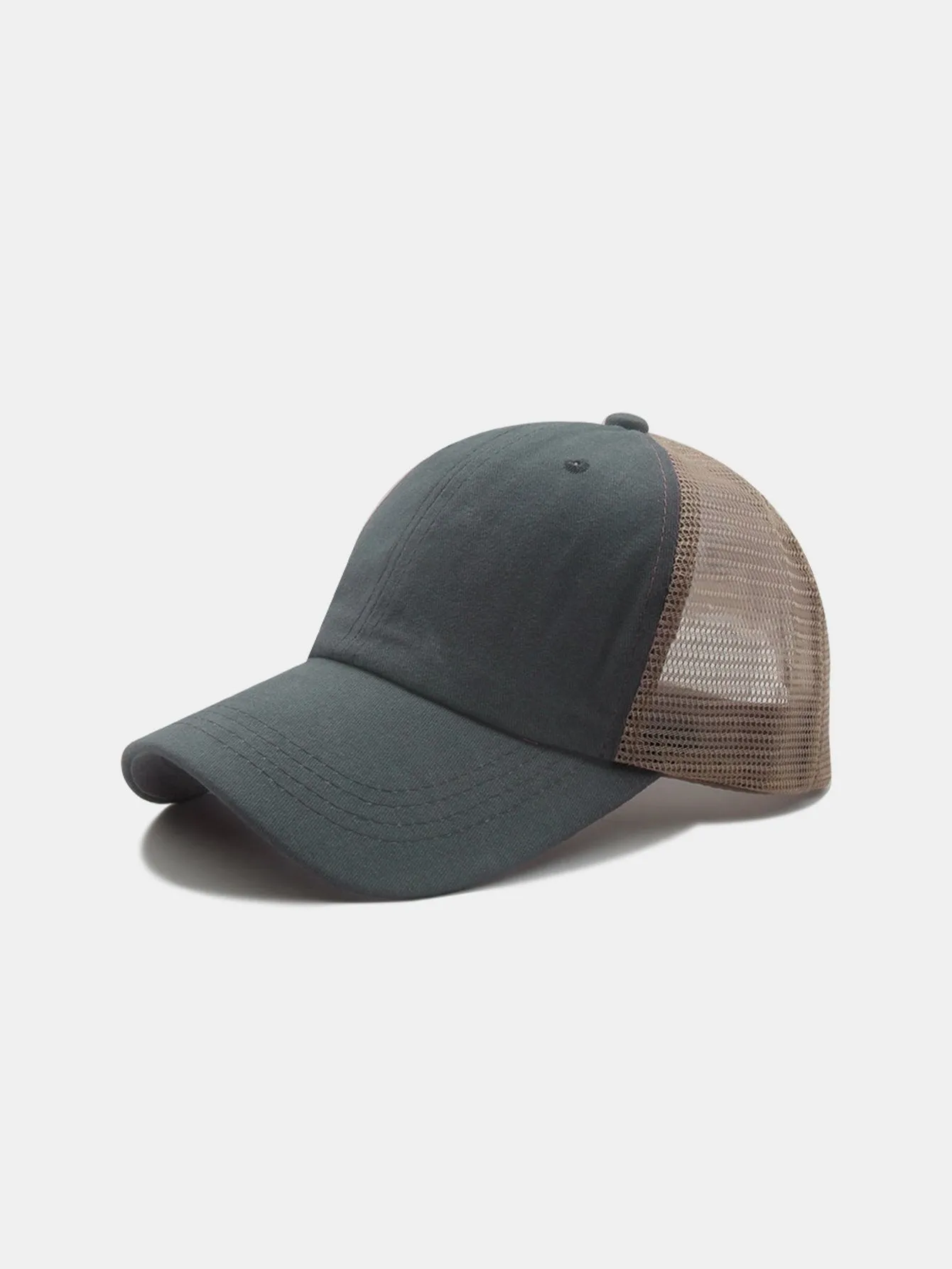 Washed Distressed Mesh Cotton Baseball Cap sold by Hoooyi product image thumbnail 5
