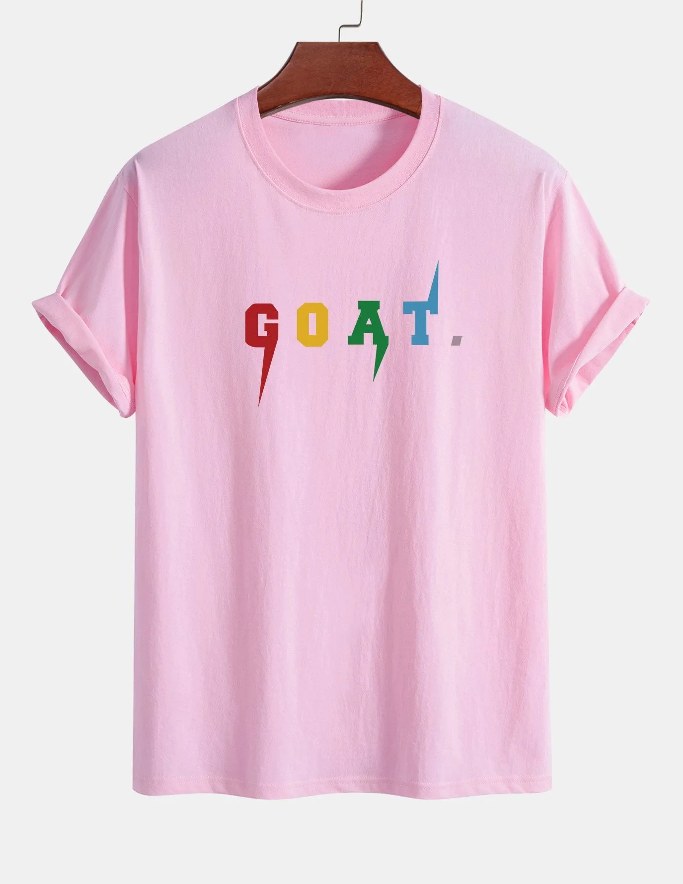 Regular Fit Goat Print Cotton T-Shirt sold by Hoooyi product image thumbnail 4