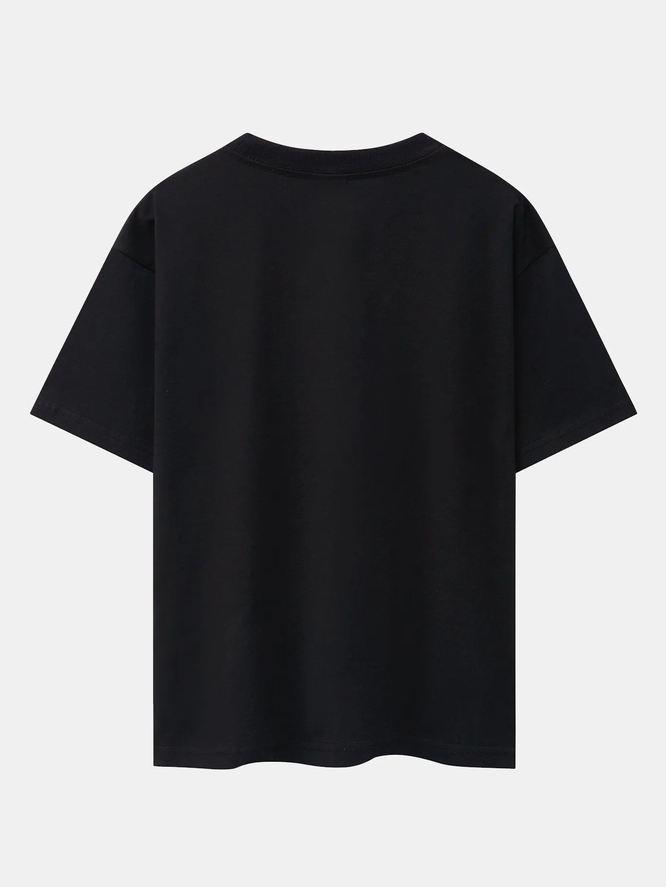 Japanese Illustration Print Drop Shoulder Oversize T-Shirt sold by Hoooyi product image thumbnail 2