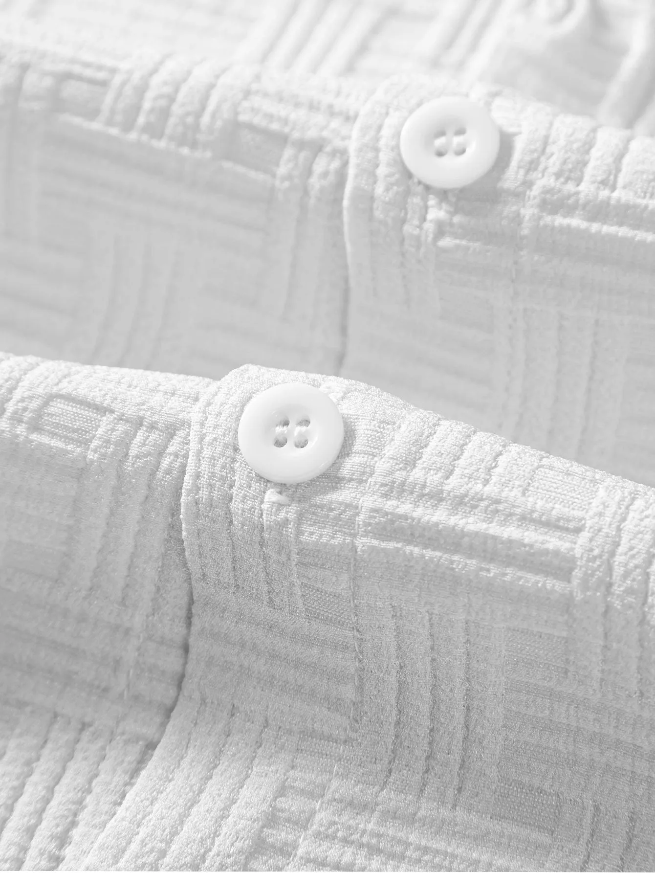 Stripe Jacquard Button Up Shirt sold by Hoooyi product image thumbnail 5