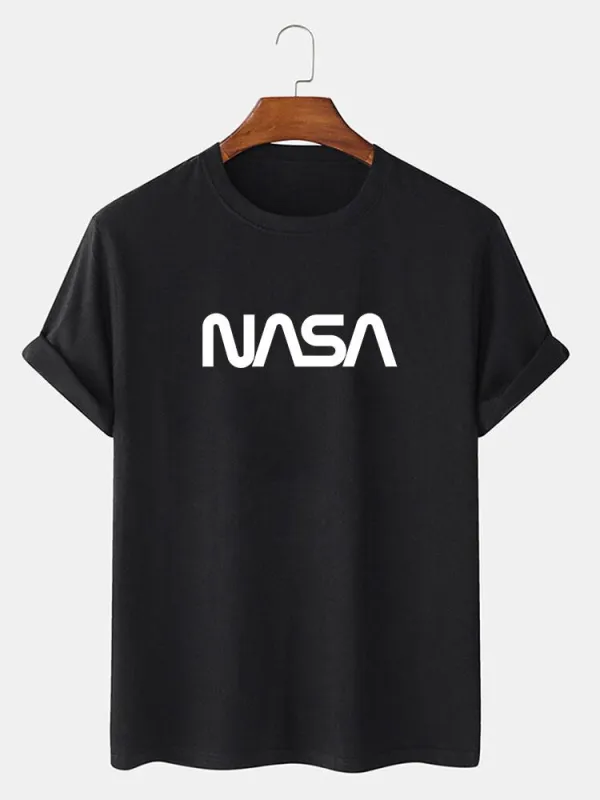 NASA Print T-Shirt sold by Hoooyi