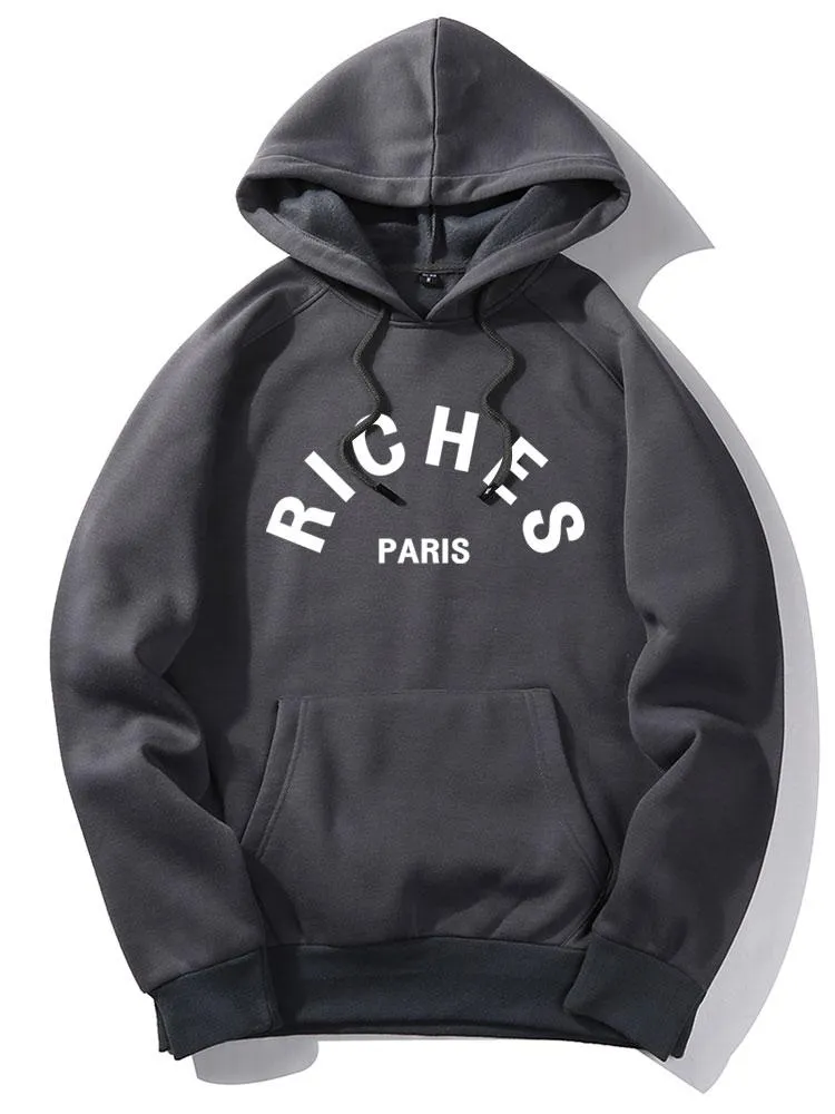 Rich Paris Print Hoodie sold by Hoooyi product image thumbnail 3