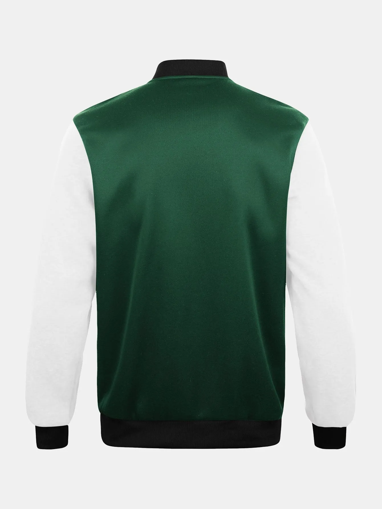 LA Print Baseball Jacket sold by Hoooyi product image thumbnail 3