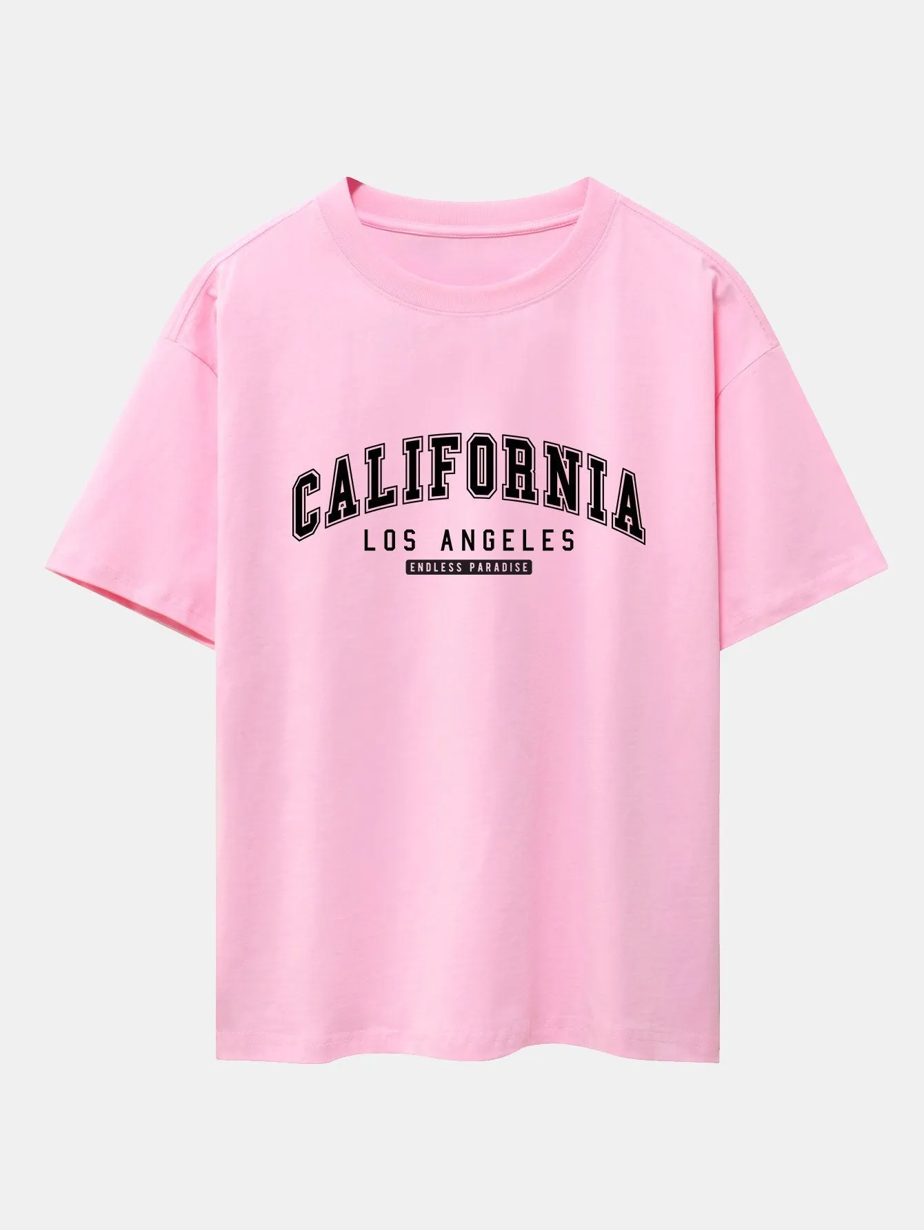 California Print Heavy Weight Oversize T-Shirt sold by Hoooyi
