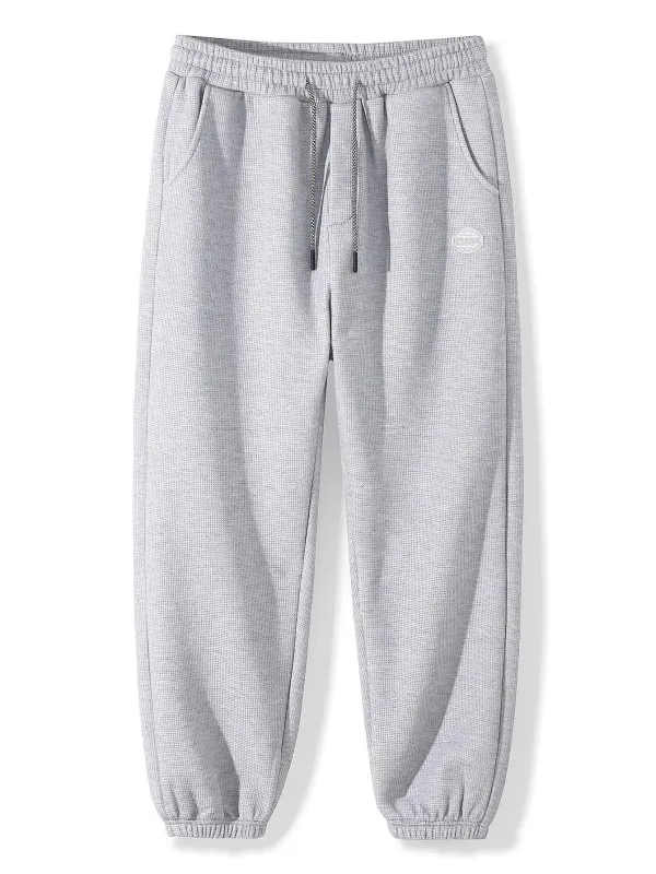 Waffle Jogger Pants made by Hoooyi