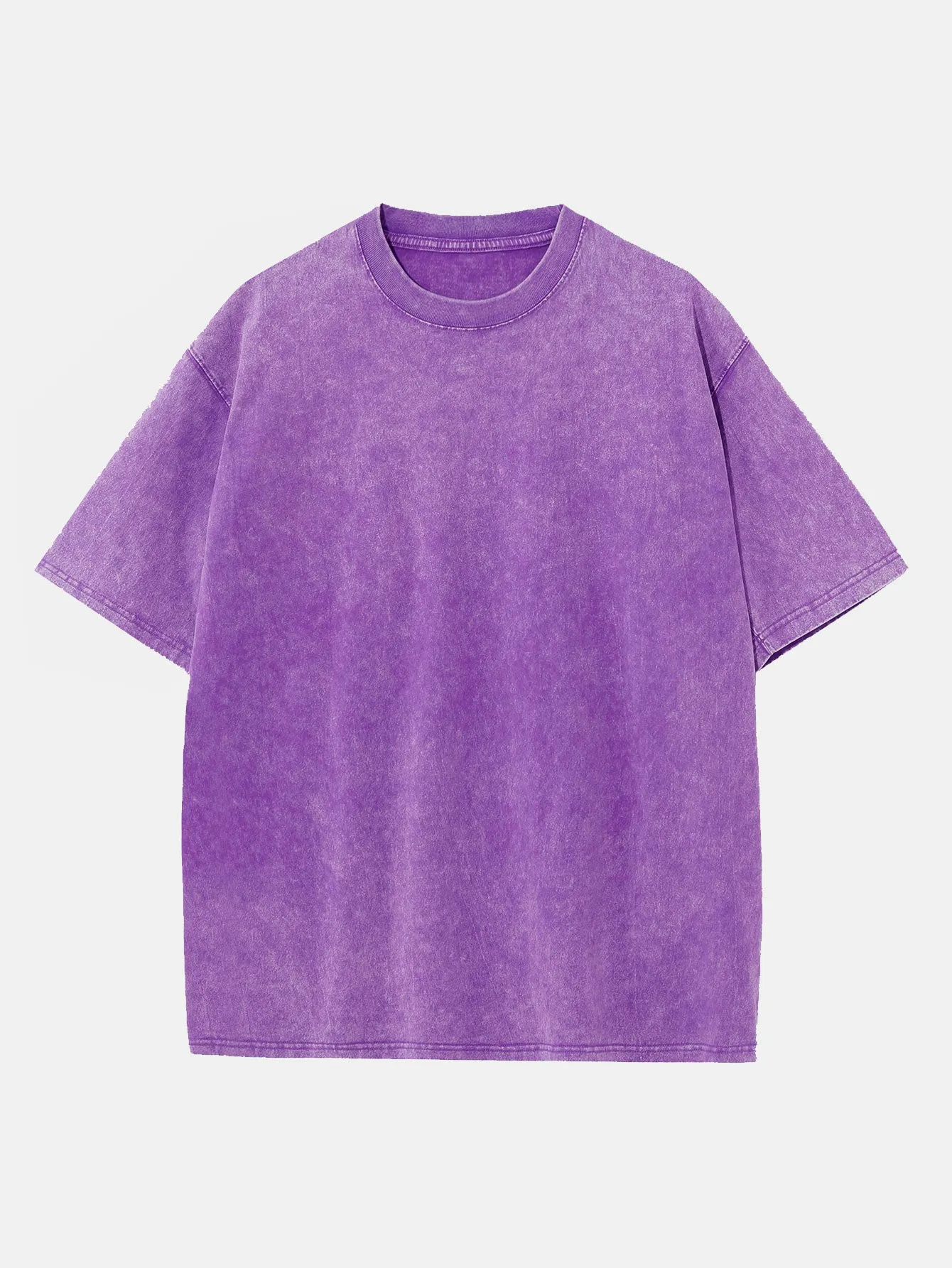 Washed Distressed Drop Shoulder T-Shirt sold by Hoooyi product image thumbnail 5