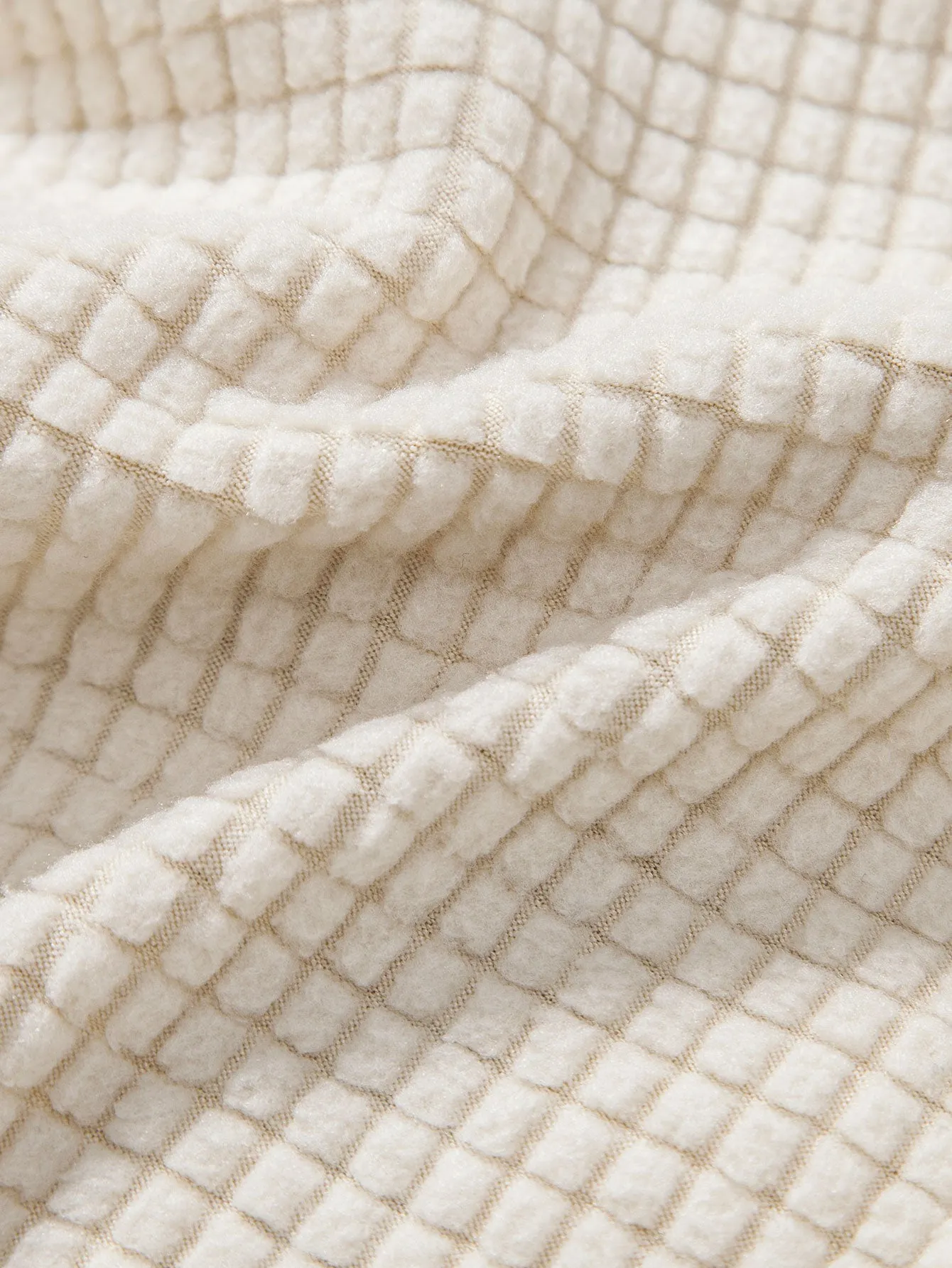 Waffle Drawstring Shorts sold by Hoooyi product image thumbnail 5