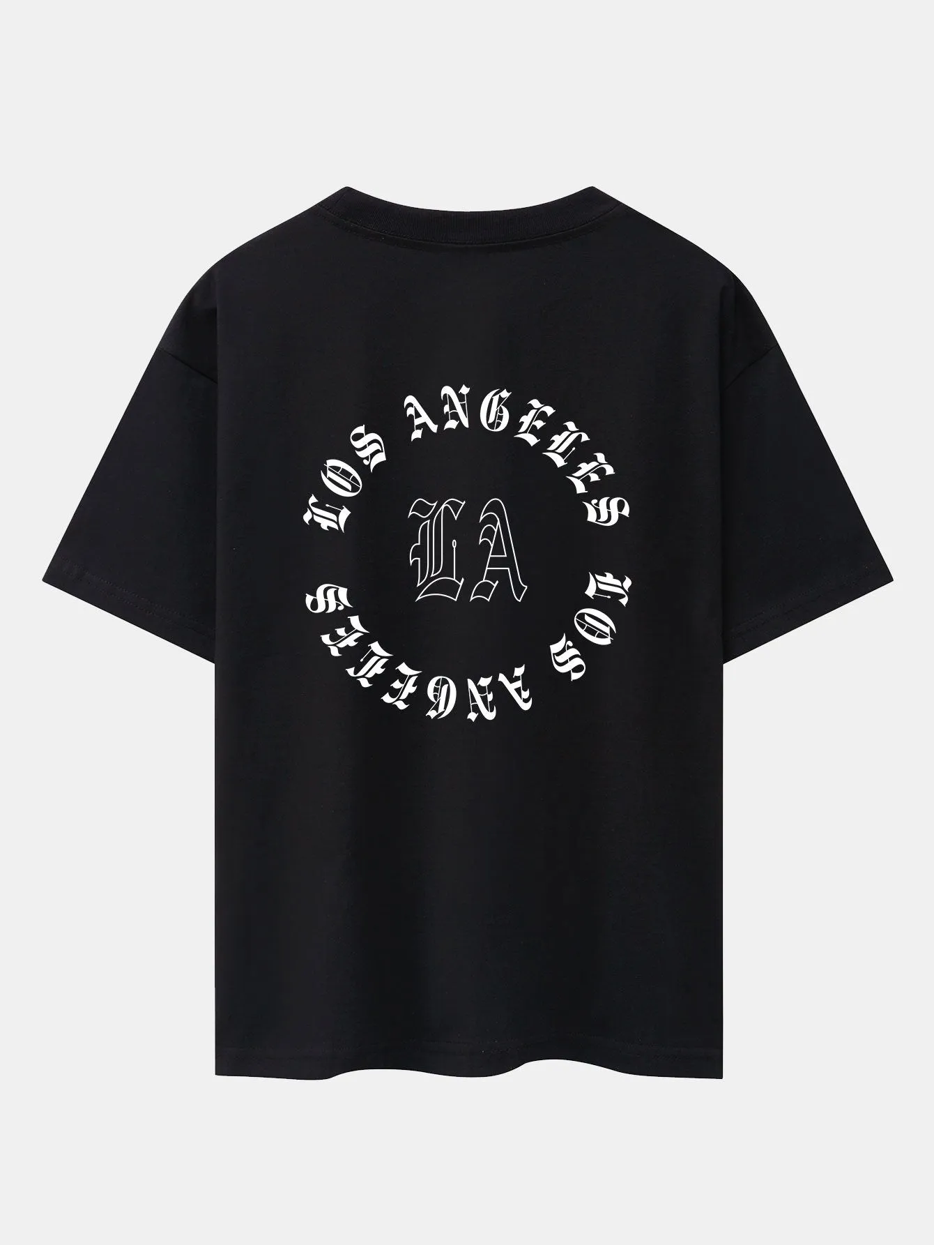 LA Print Oversize T-Shirt sold by Hoooyi product image thumbnail 2