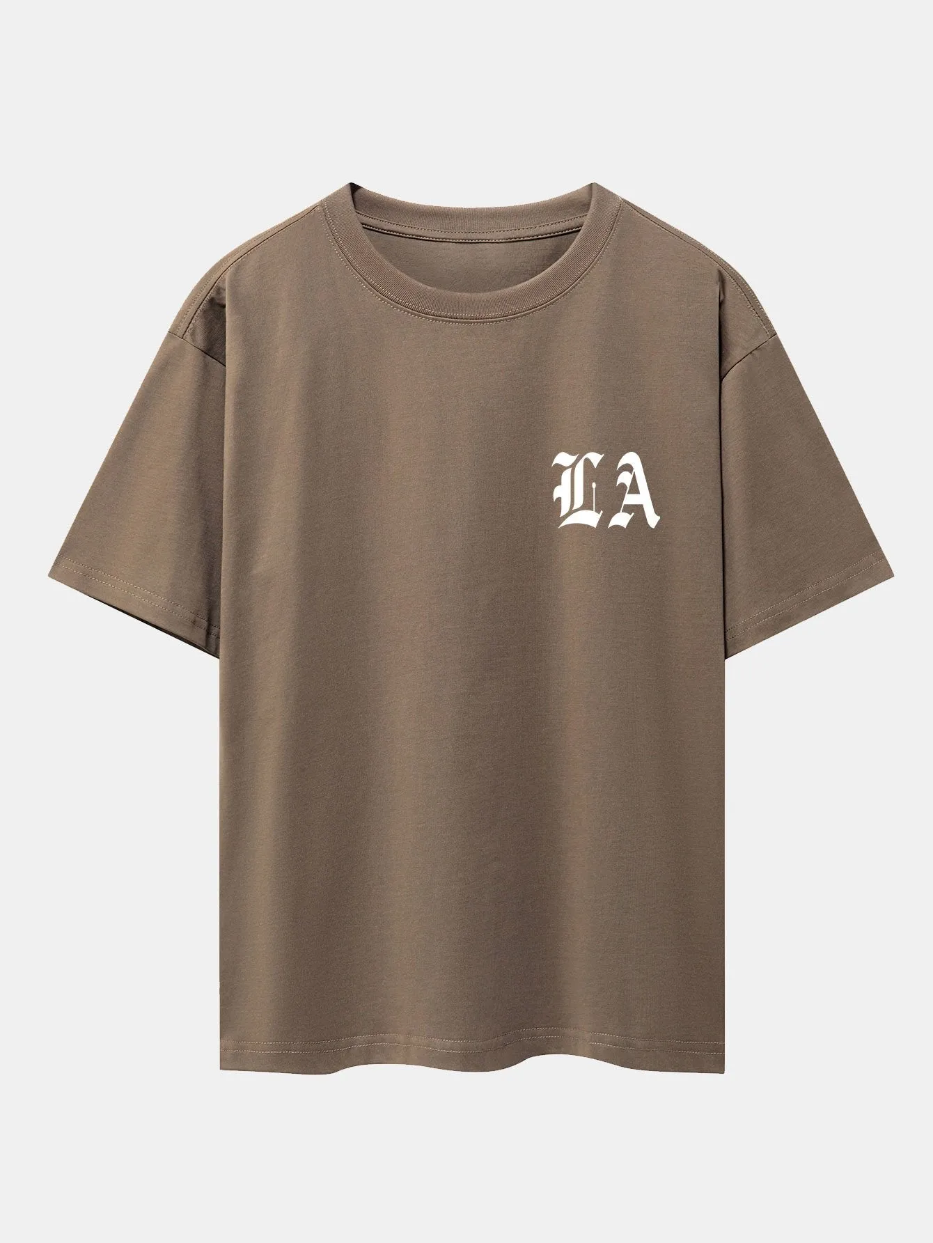 LA Print Oversize T-Shirt sold by Hoooyi product image thumbnail 3