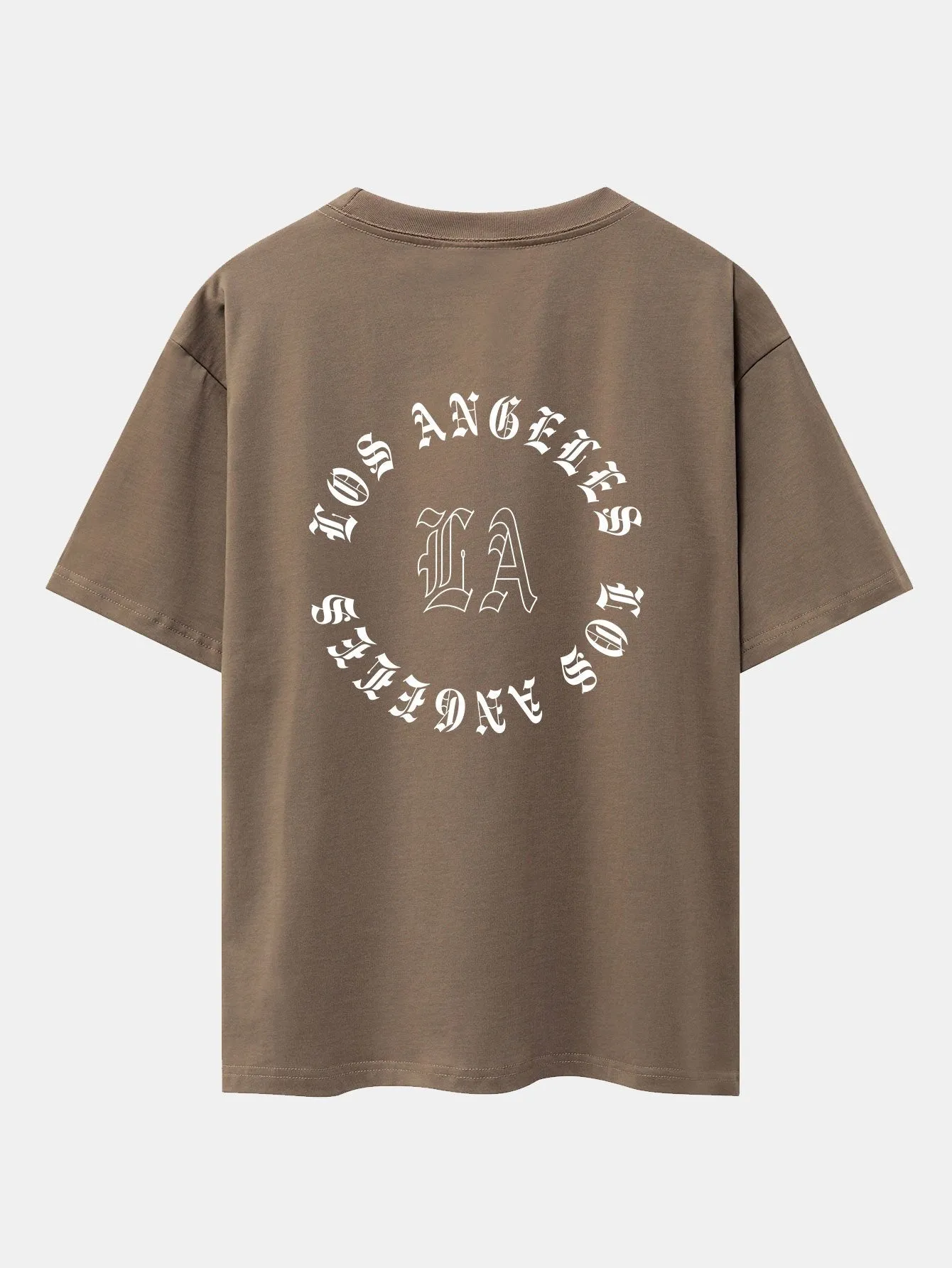 LA Print Oversize T-Shirt sold by Hoooyi product image thumbnail 4