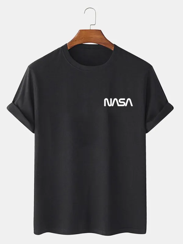 NASA Print T-Shirt sold by Hoooyi