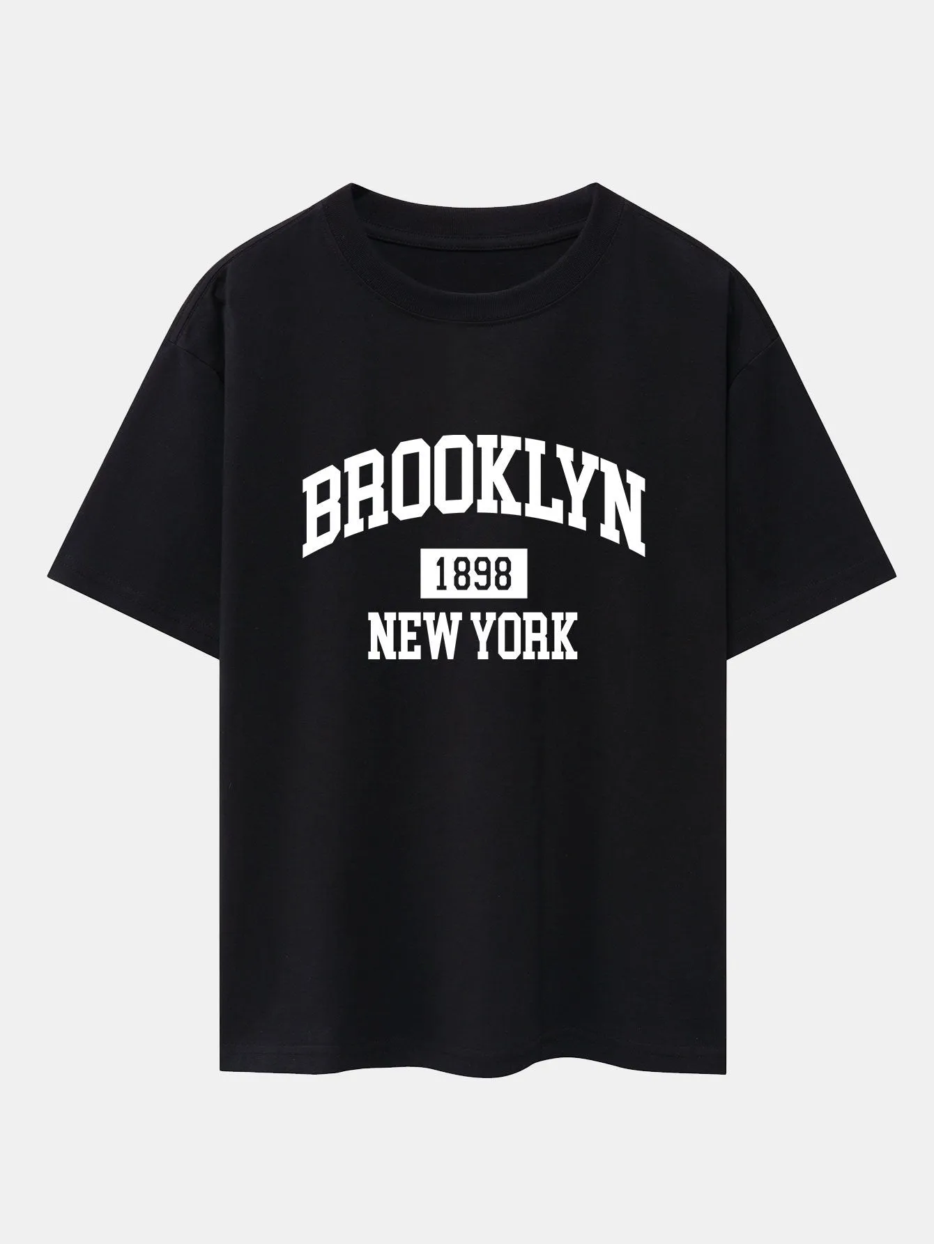 New York Print Heavy Weight Oversize T-Shirt sold by Hoooyi product image thumbnail 2