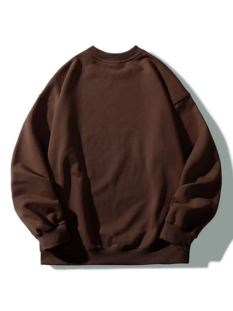 Brooklyn Print Relaxed Sweatshirt sold by Hoooyi product image thumbnail 4