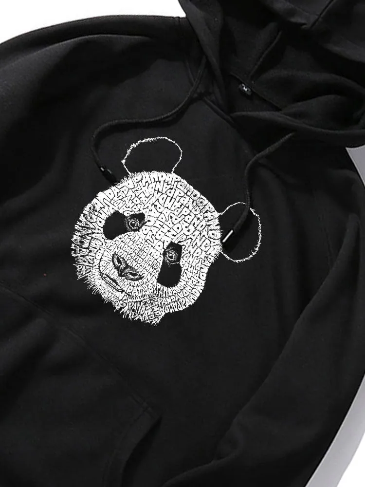 Panda Painting Print Hoodie sold by Hoooyi product image thumbnail 2
